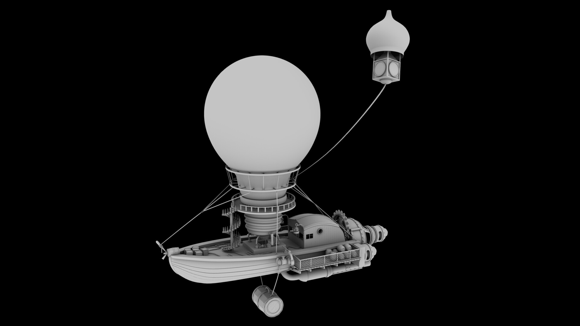 ArtStation - Balloon Airship