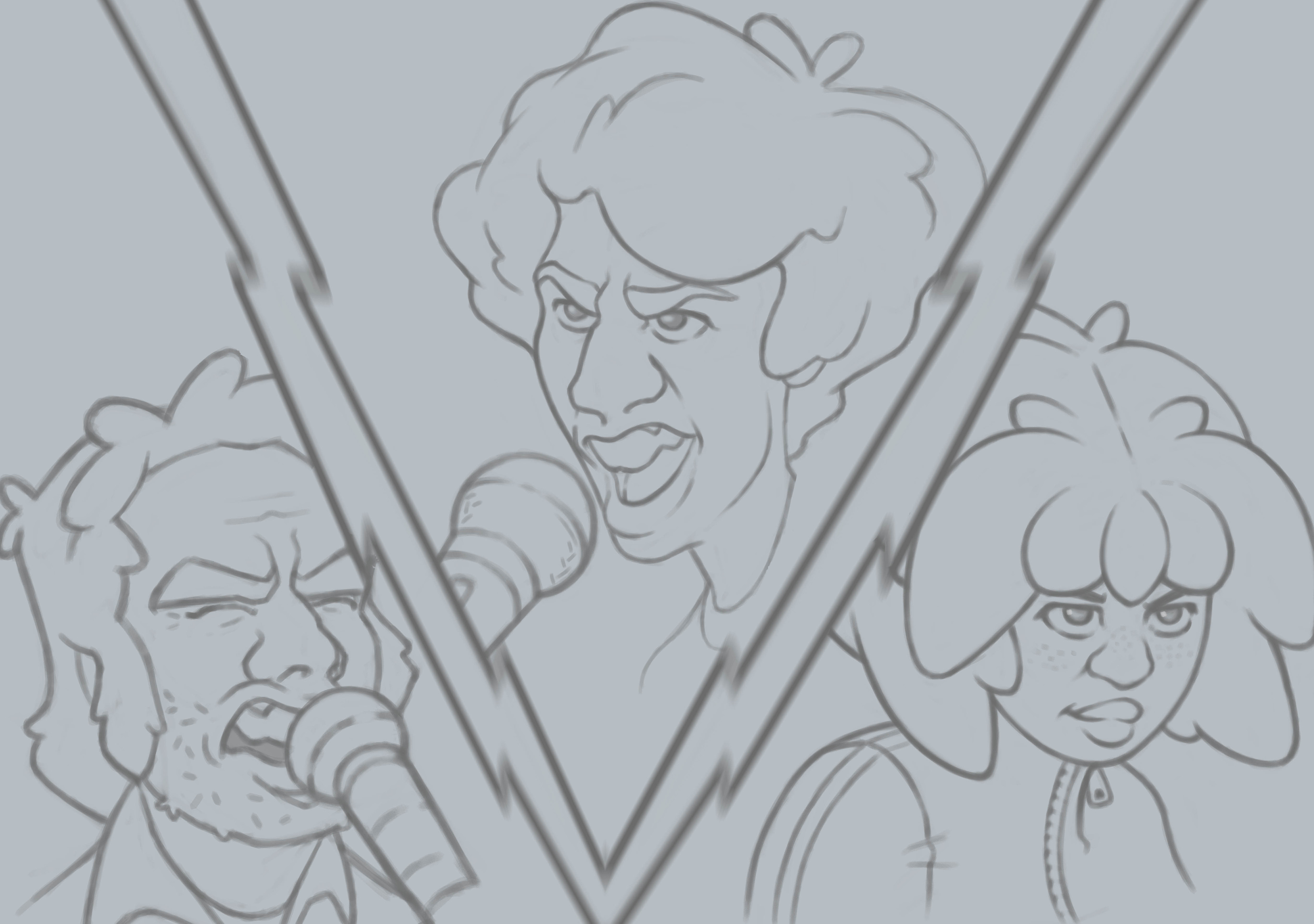 Scott Pilgrim vs the World - Stephen Stills, Scott Pilgrim, Kim Pine.