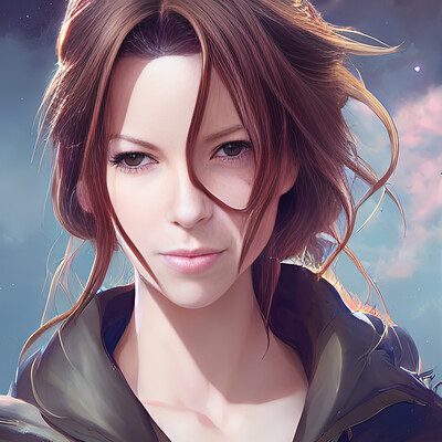 ArtStation - Emma Watson Anime Portrait ArtStation - Emma Watson Anime Portrait
