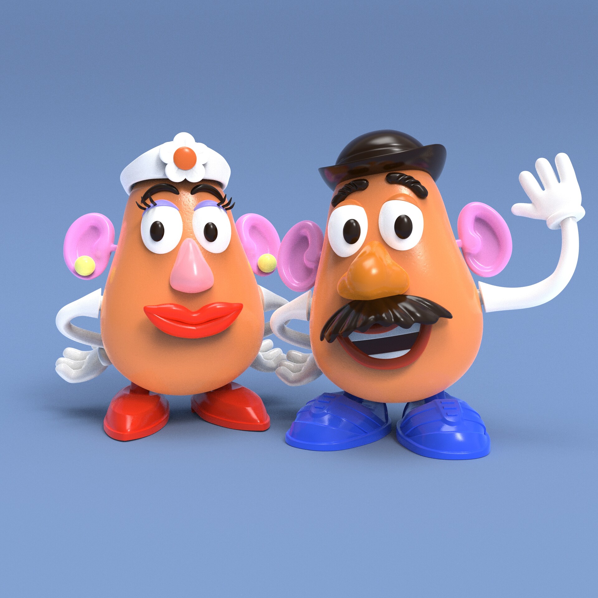 ArtStation - Mr. & Mrs. Potato Head - Toy Story