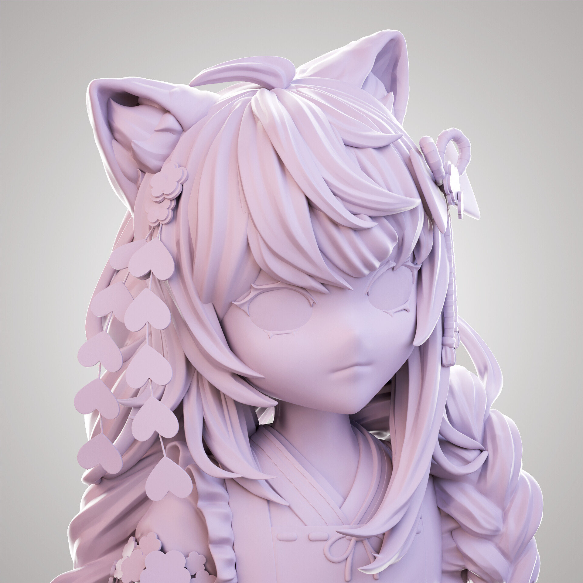 Catgirls 3D models - Sketchfab