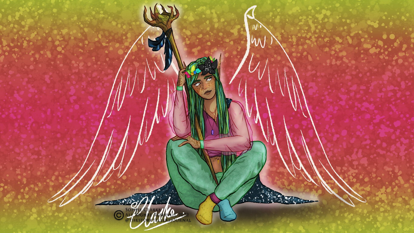 Kalypso, Eladrin Druid of the Circle of Dreams