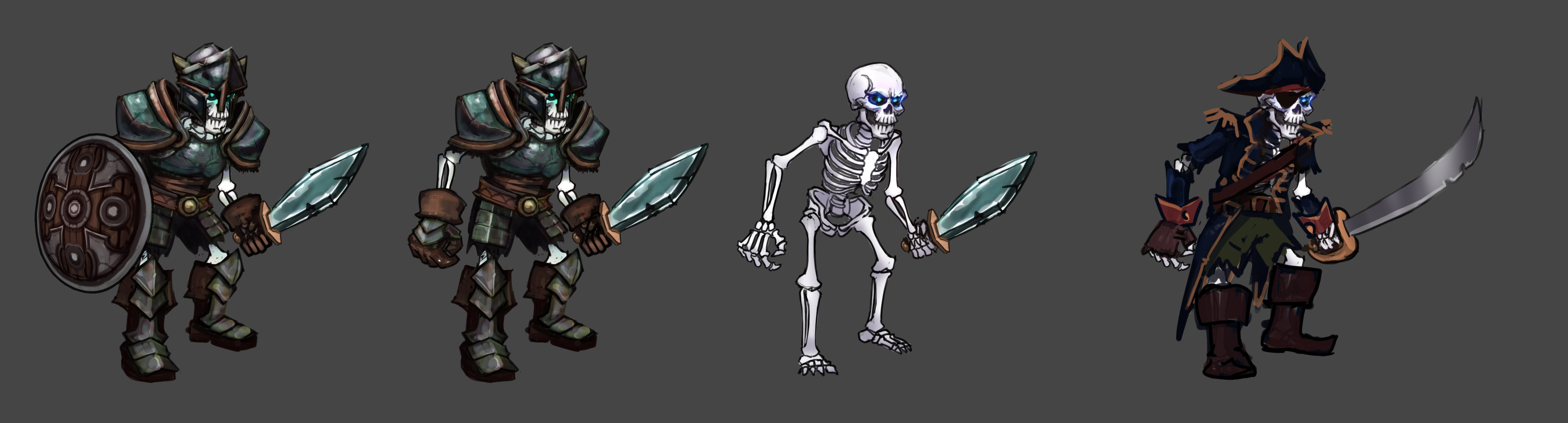 Skeleton concepts