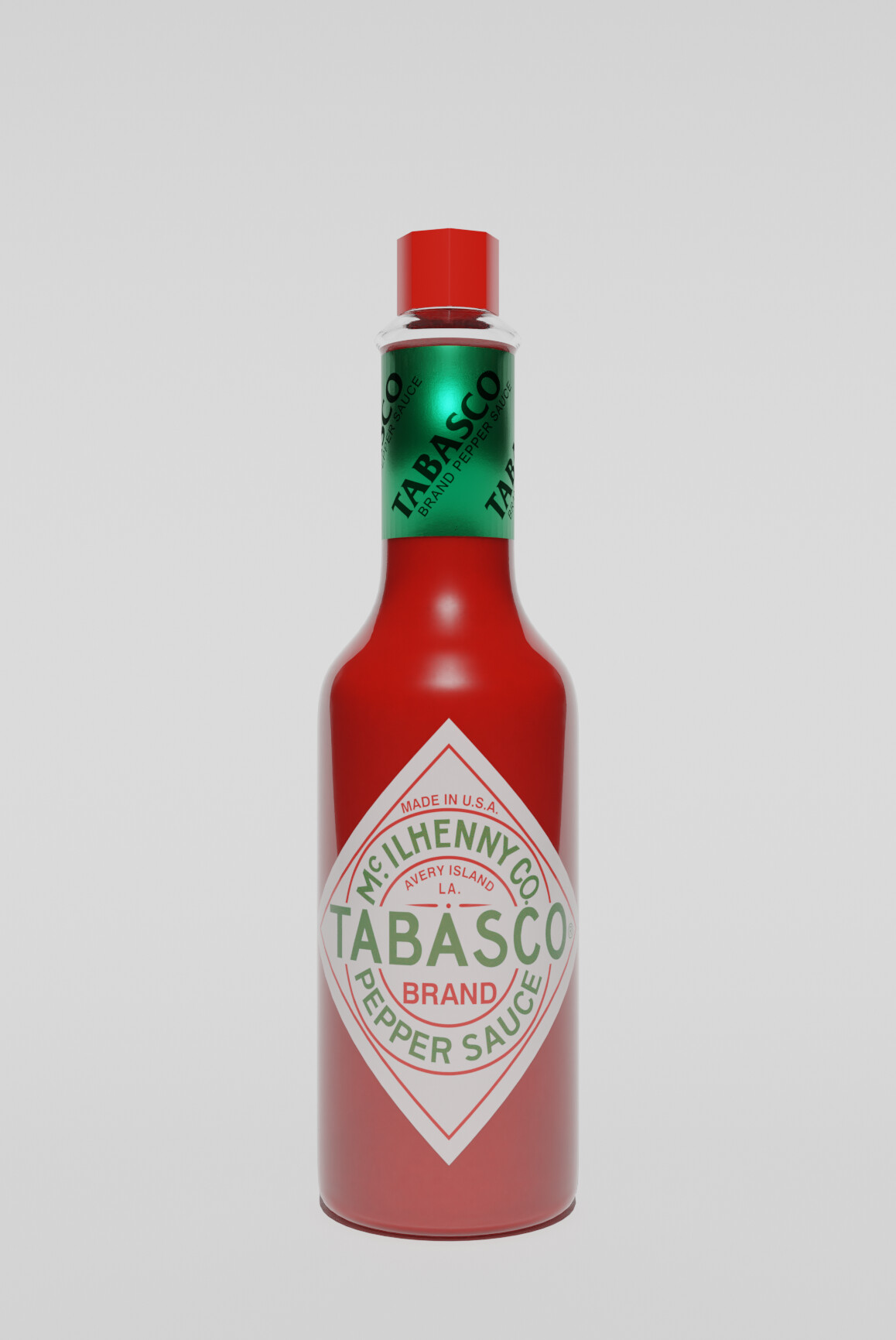 ArtStation Tabasco Bottle