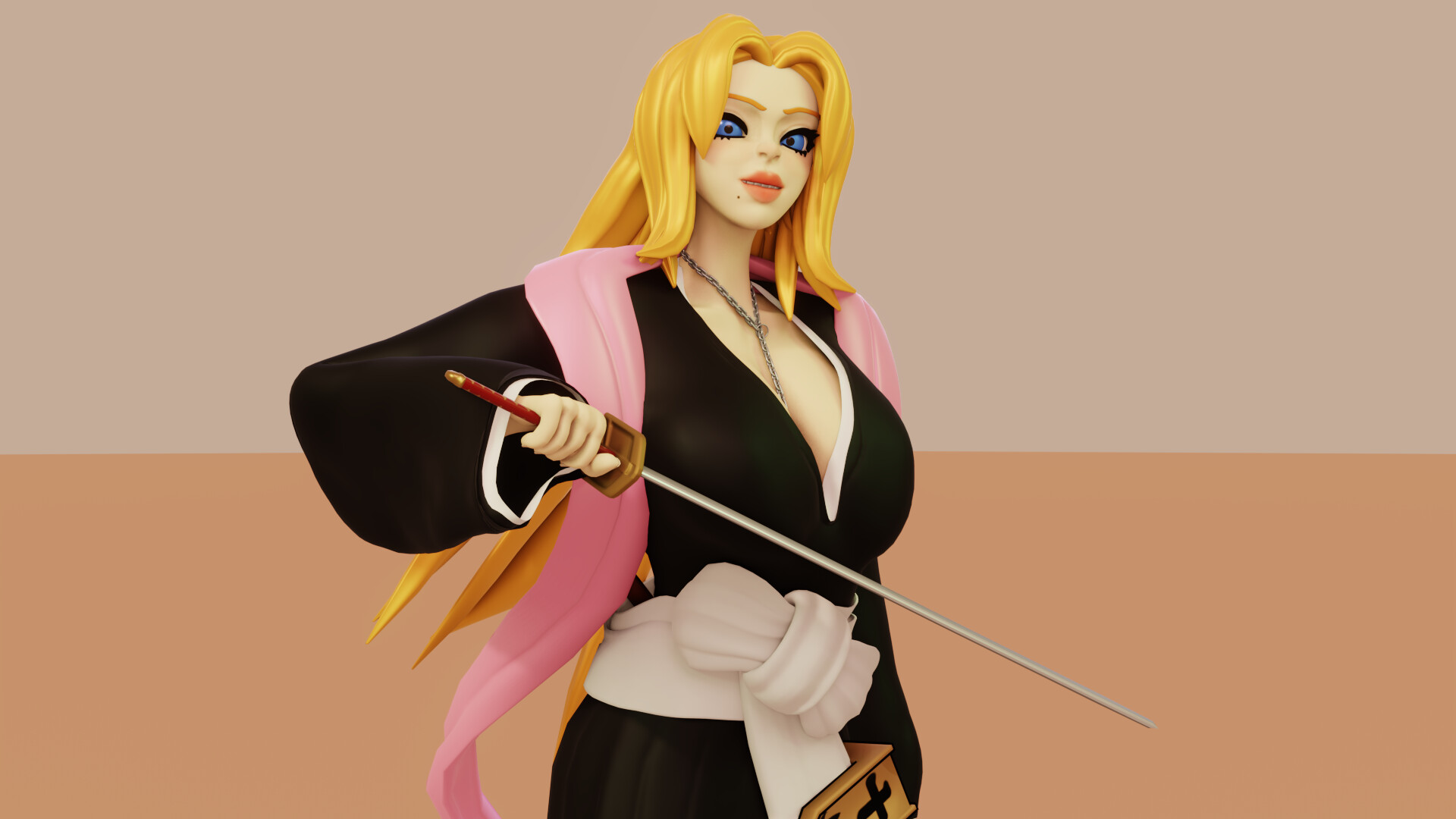 ArtStation Matsumoto Rangiku fanart