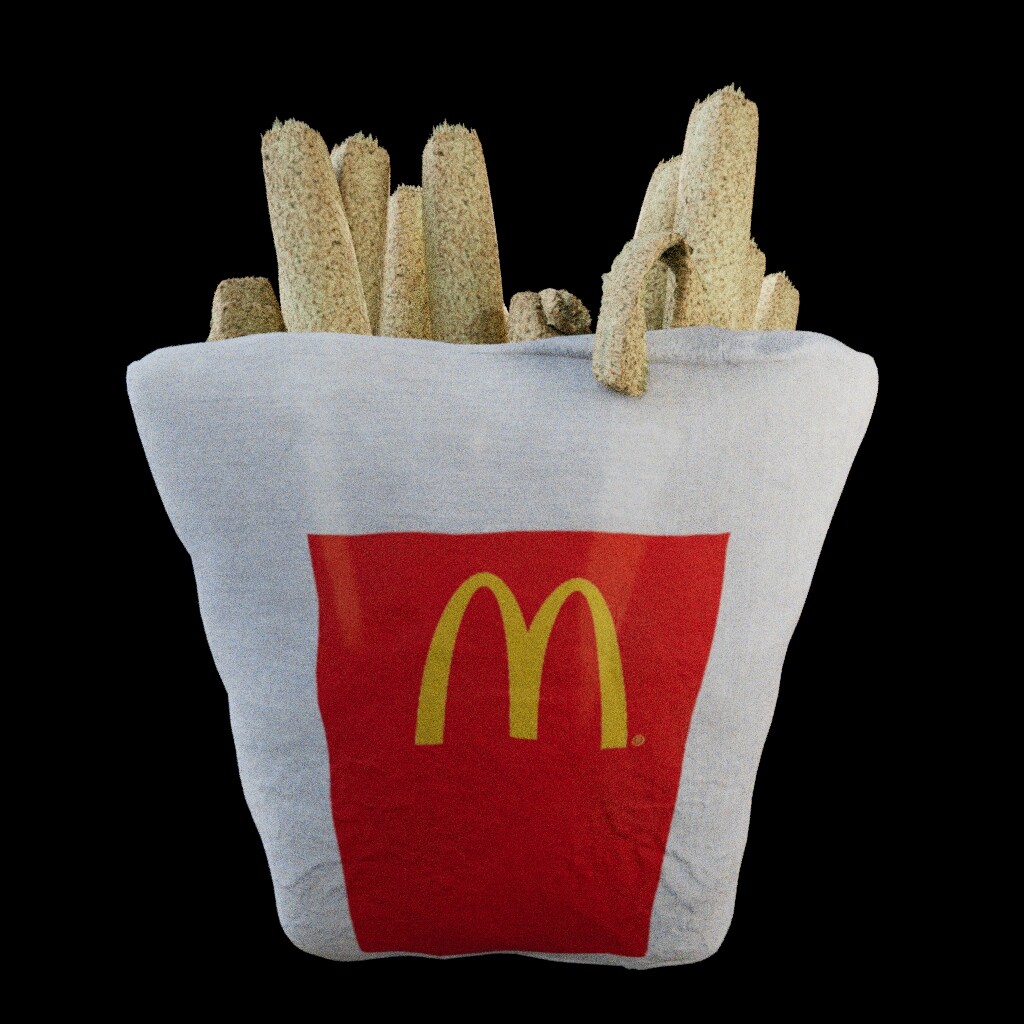 ArtStation McDonald's French Fries