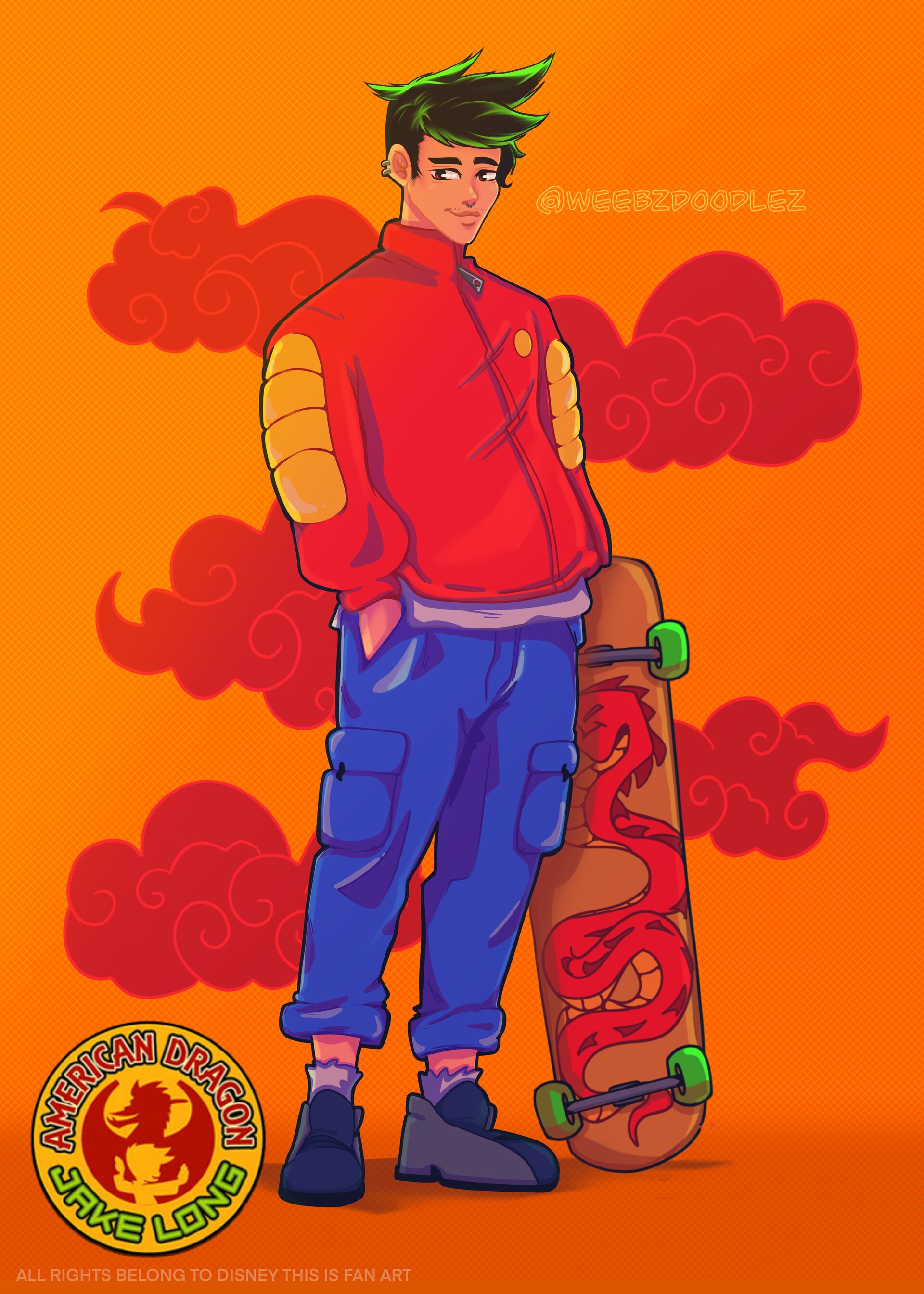 ArtStation - The American Dragon Jake Long
