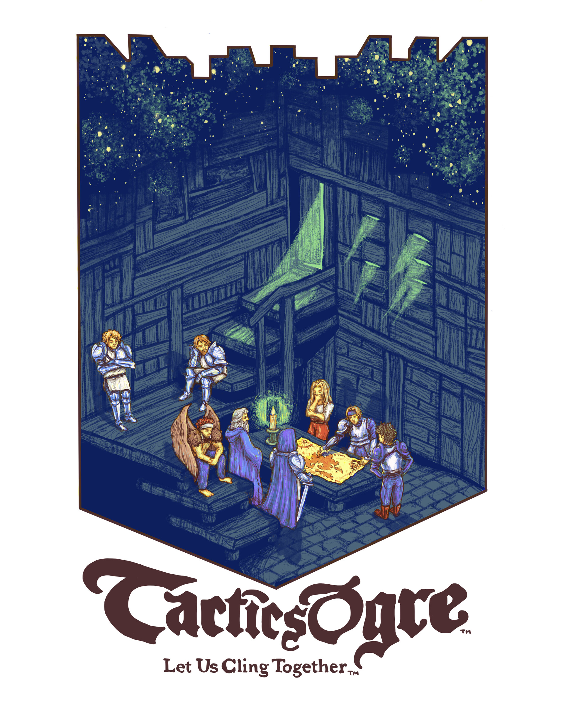 ArtStation Tactics Ogre Let Us Cling Together
