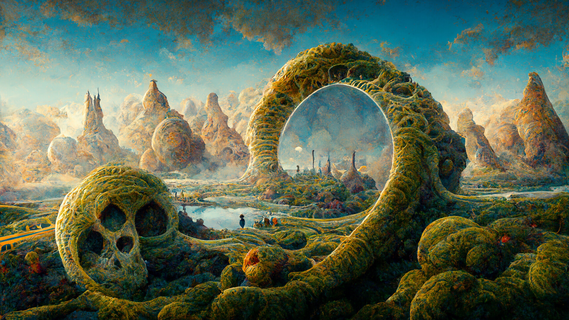 Surrealist Art Wallpaper