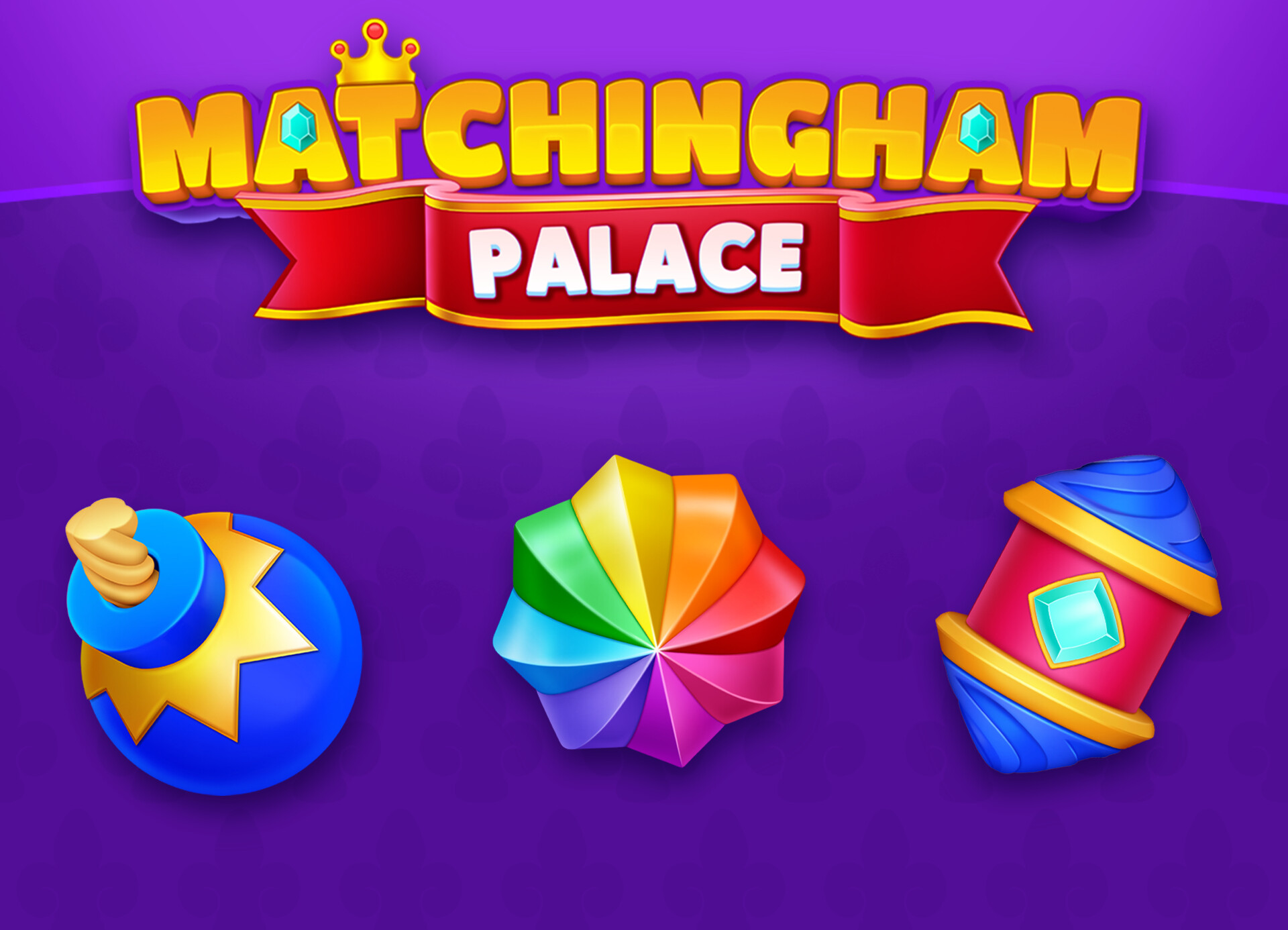 ArtStation matchingham palace boosters and logo