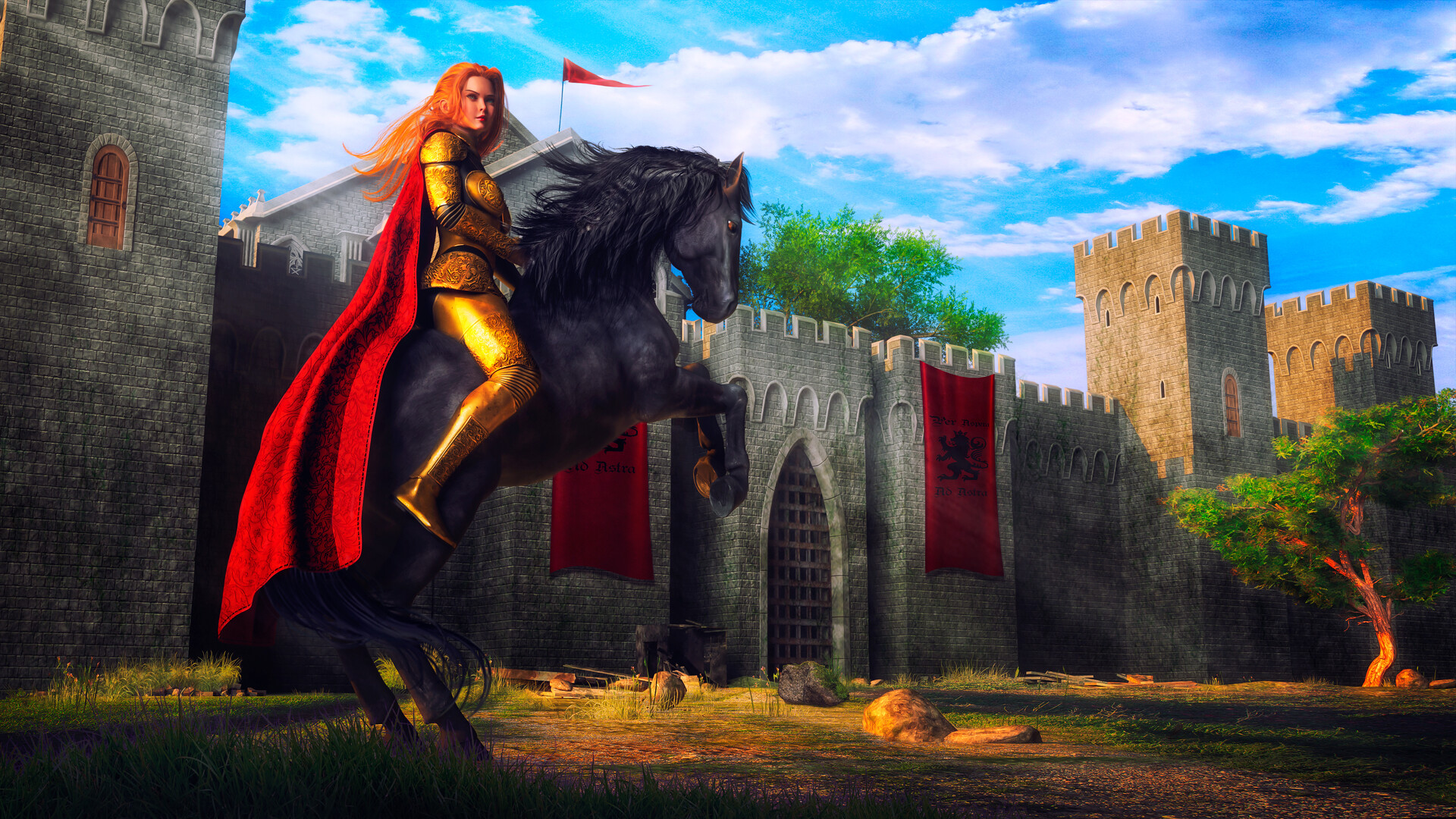 ArtStation At The Castle Walls artstation-at-the-castle-walls