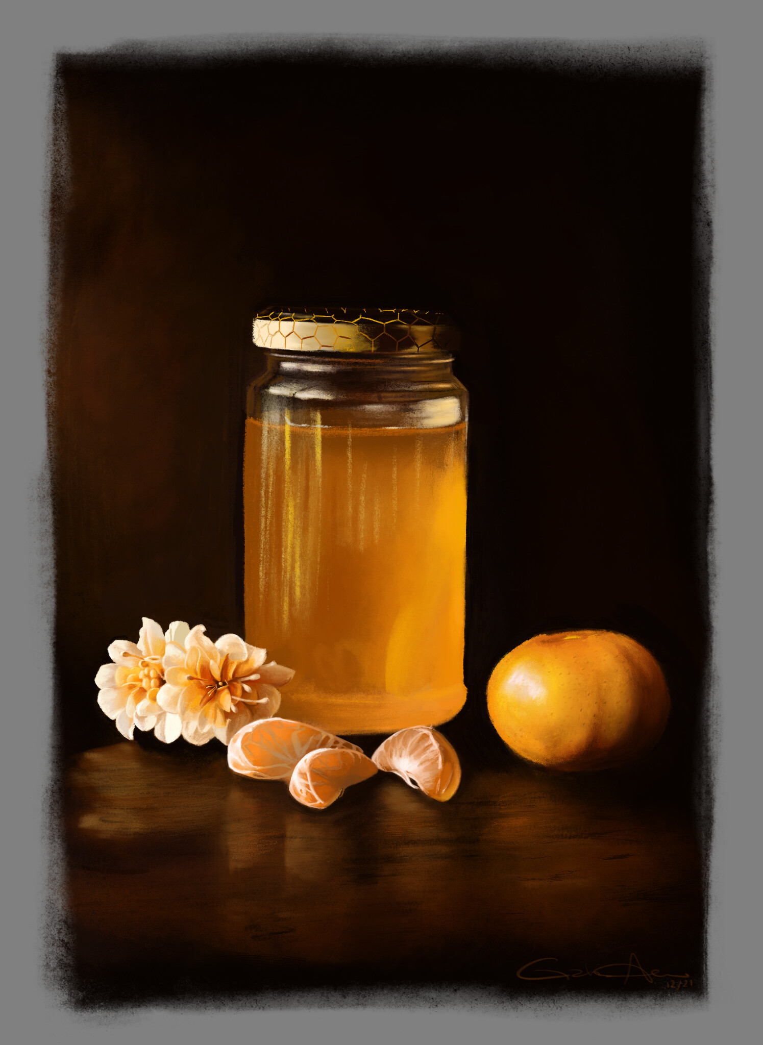 ArtStation Honey & Tangerines