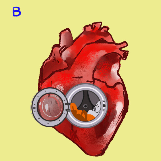 ArtStation WASHING MACHINE HEART