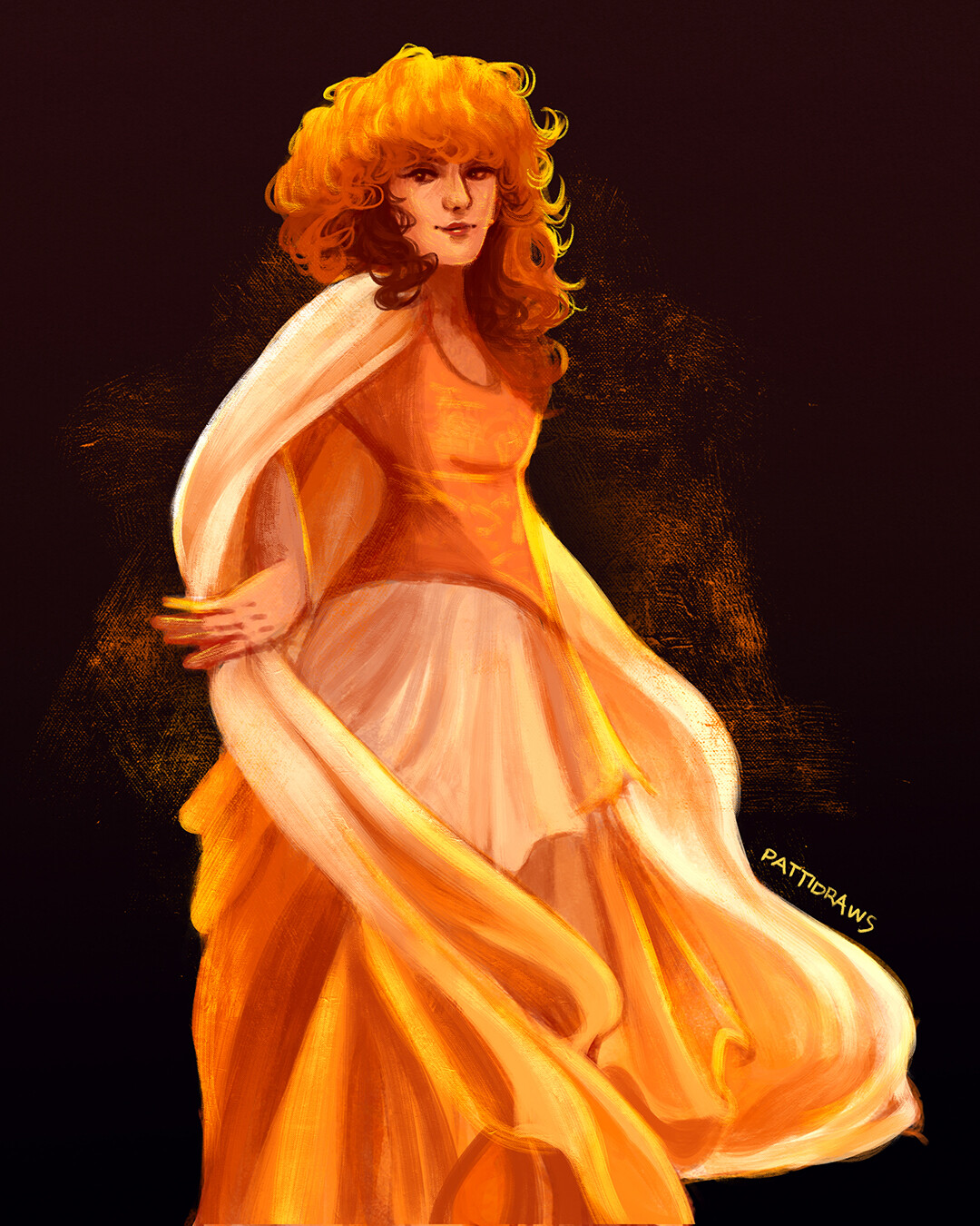 ArtStation Gold Dust Woman