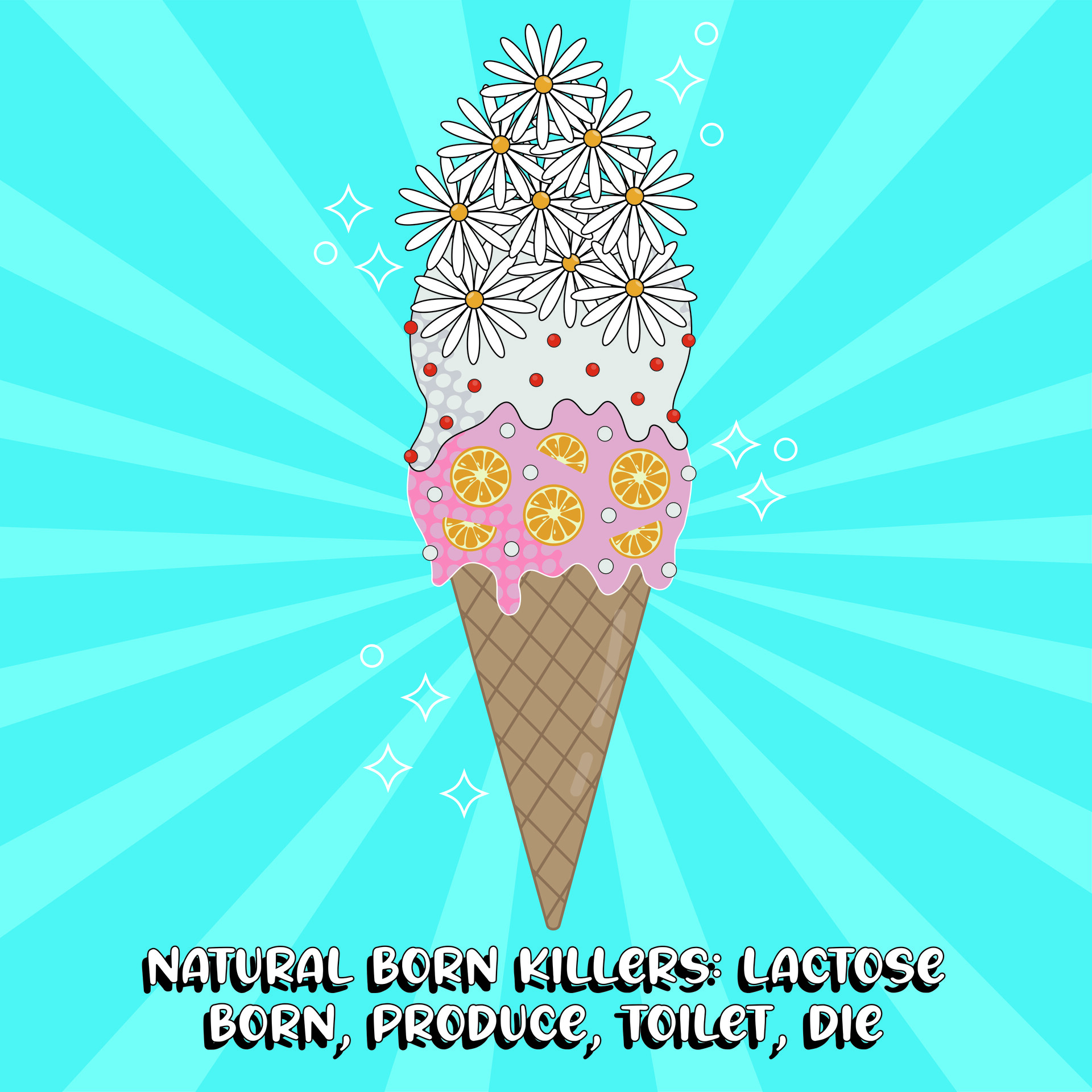 ArtStation Ice Cream Funny Editorial Art