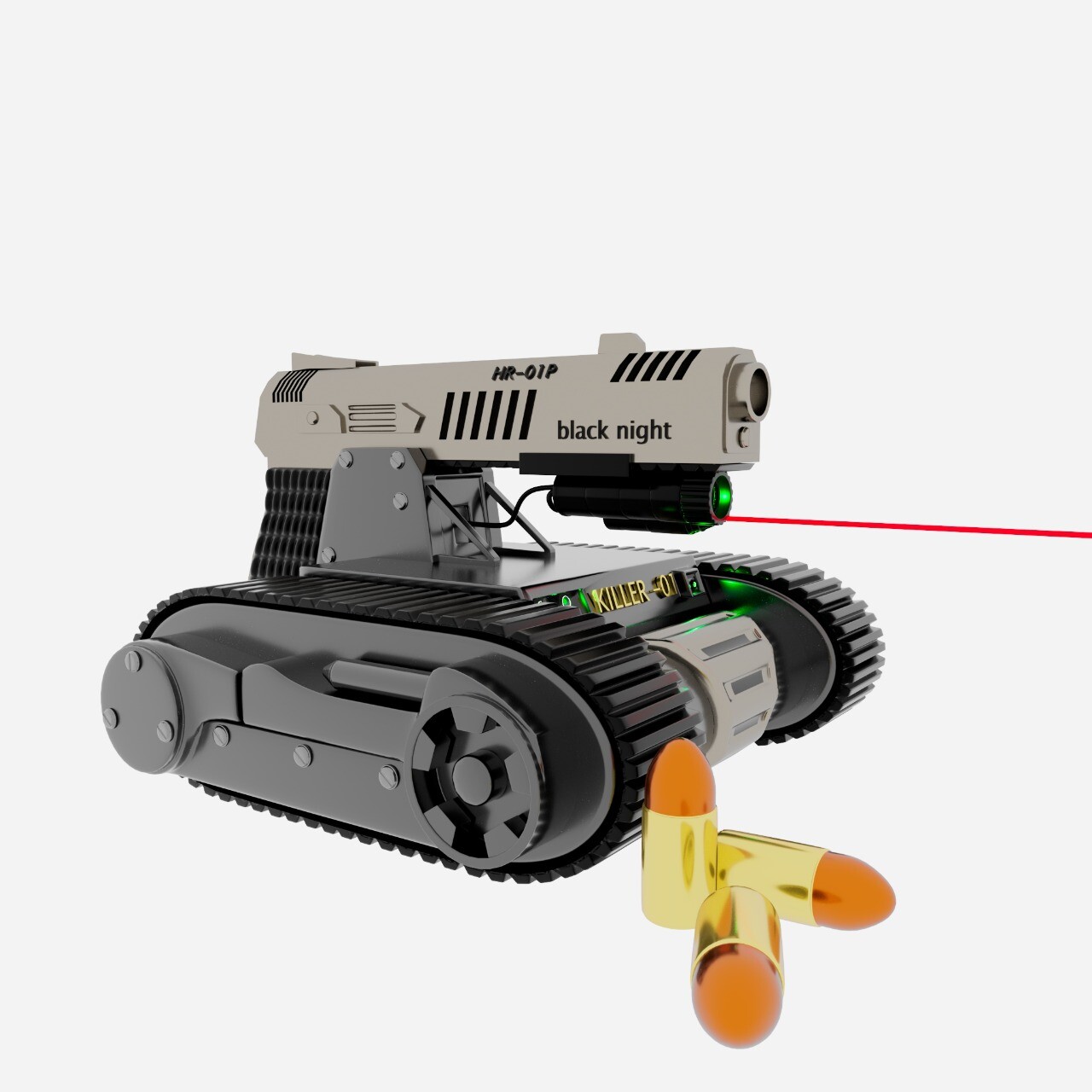 ArtStation gun bot