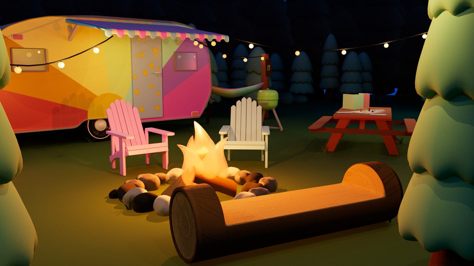 Camping Holiday
