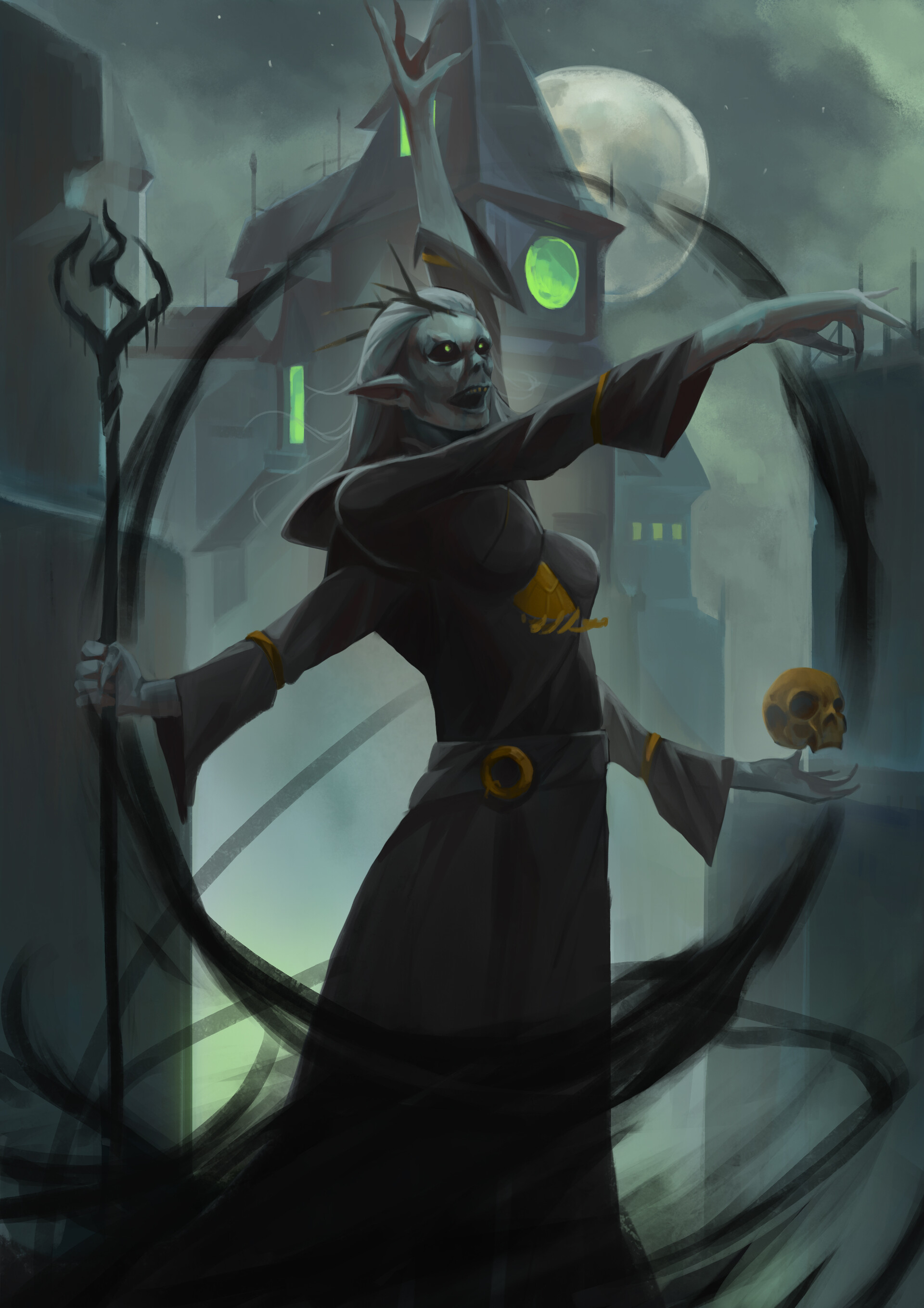 ArtStation Queen of the Night