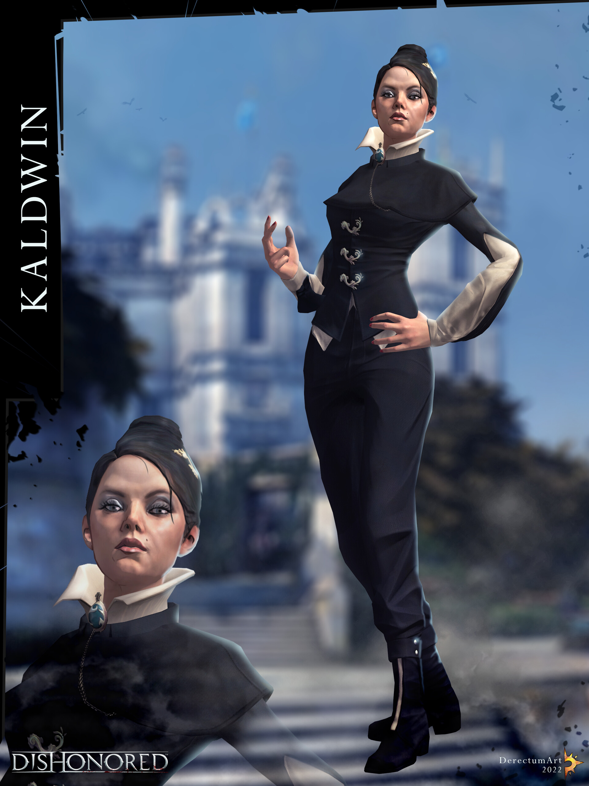 ArtStation Dishonored Jessamine Kaldwin