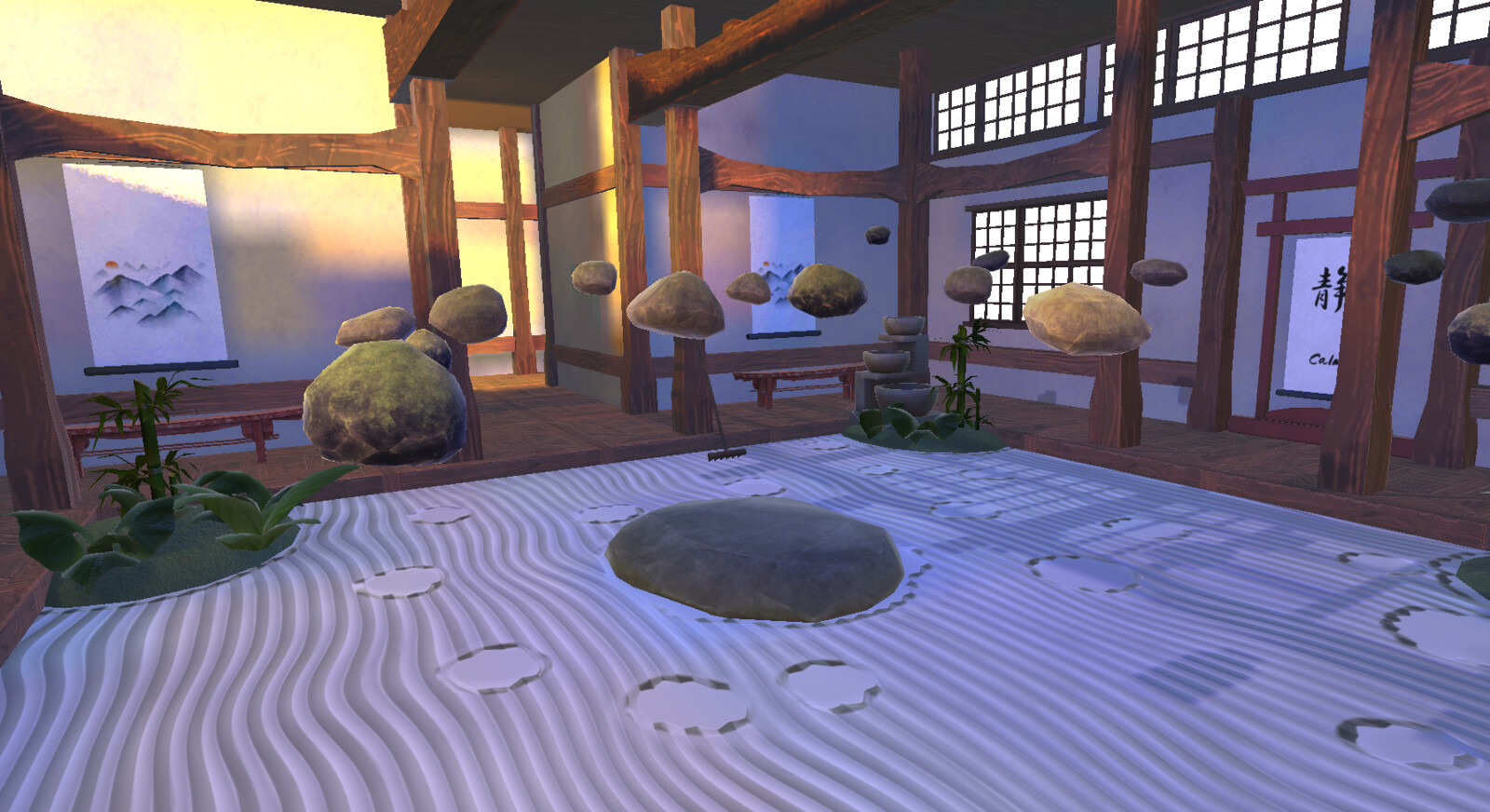 Final screenshots of our experience