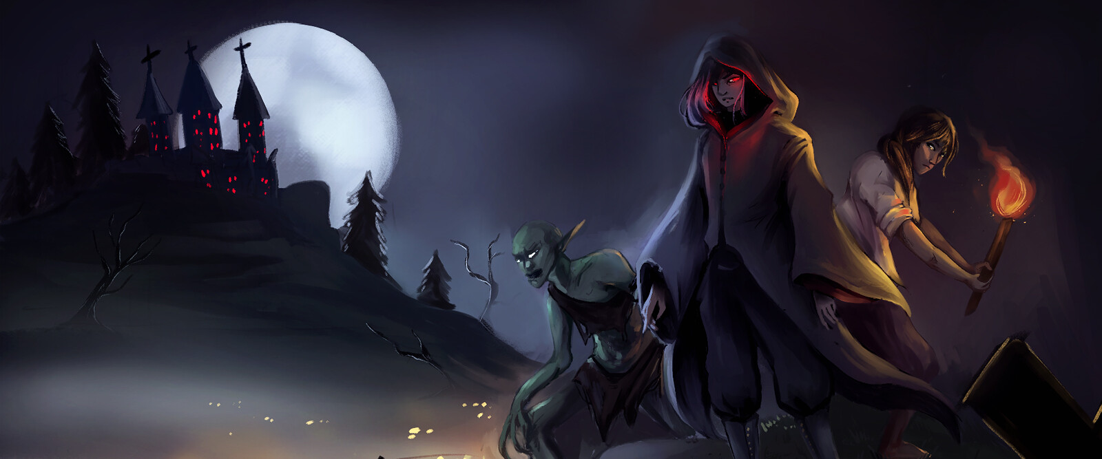 Artistic concept for the game