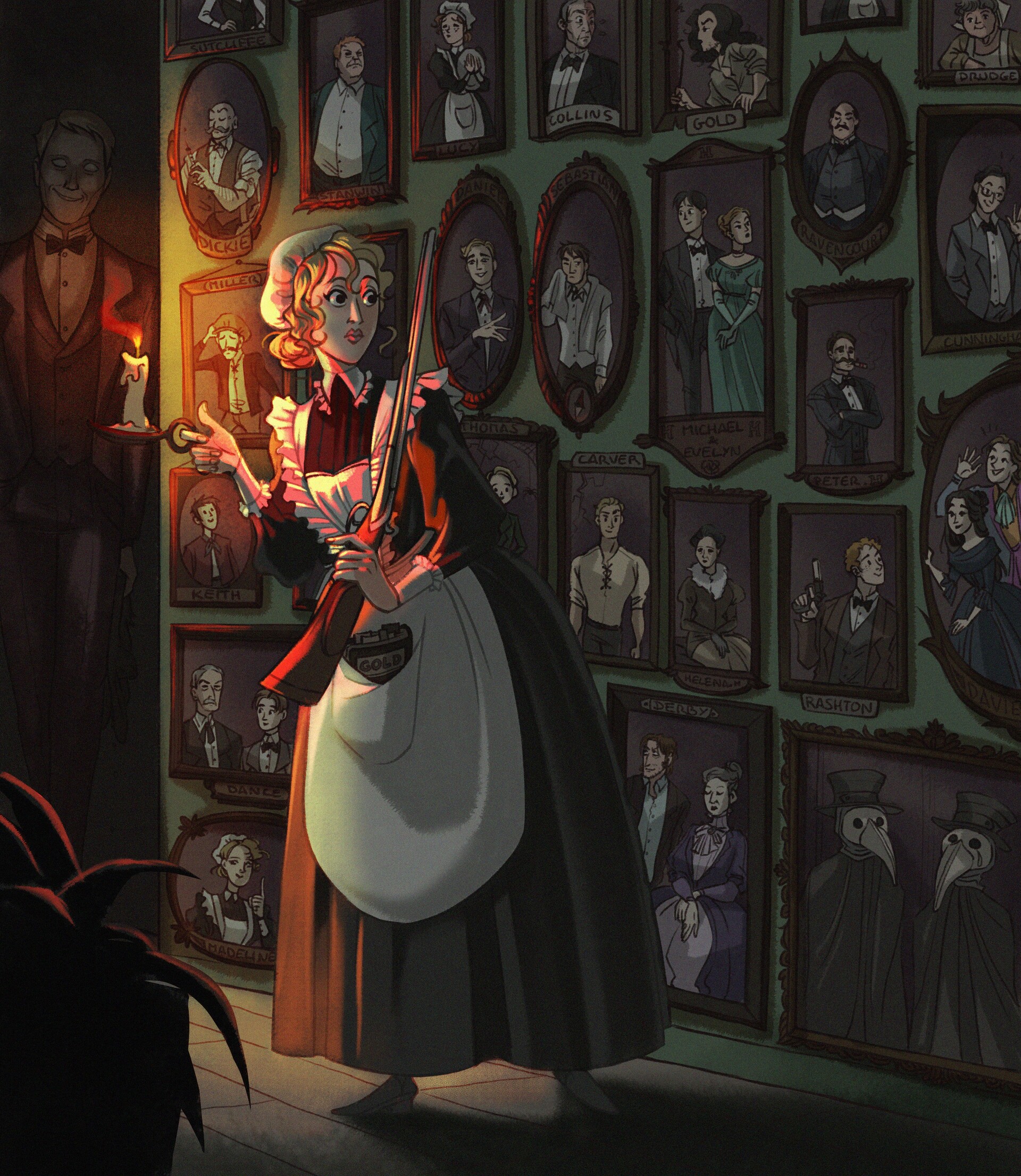 ArtStation The 7 Deaths Of Evelyn Hardcastle artstation-the-7-deaths-of-evelyn-hardcastle
