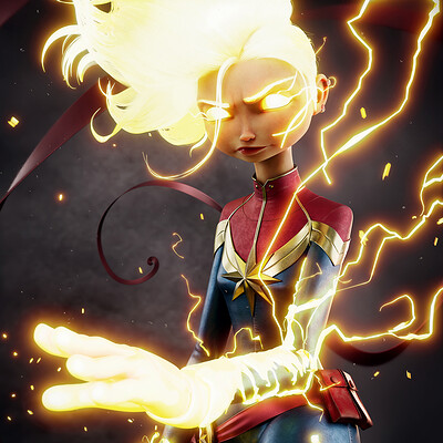 Ricardo manso captain marvel ss
