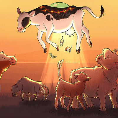 Edith szucs cow invasion 7