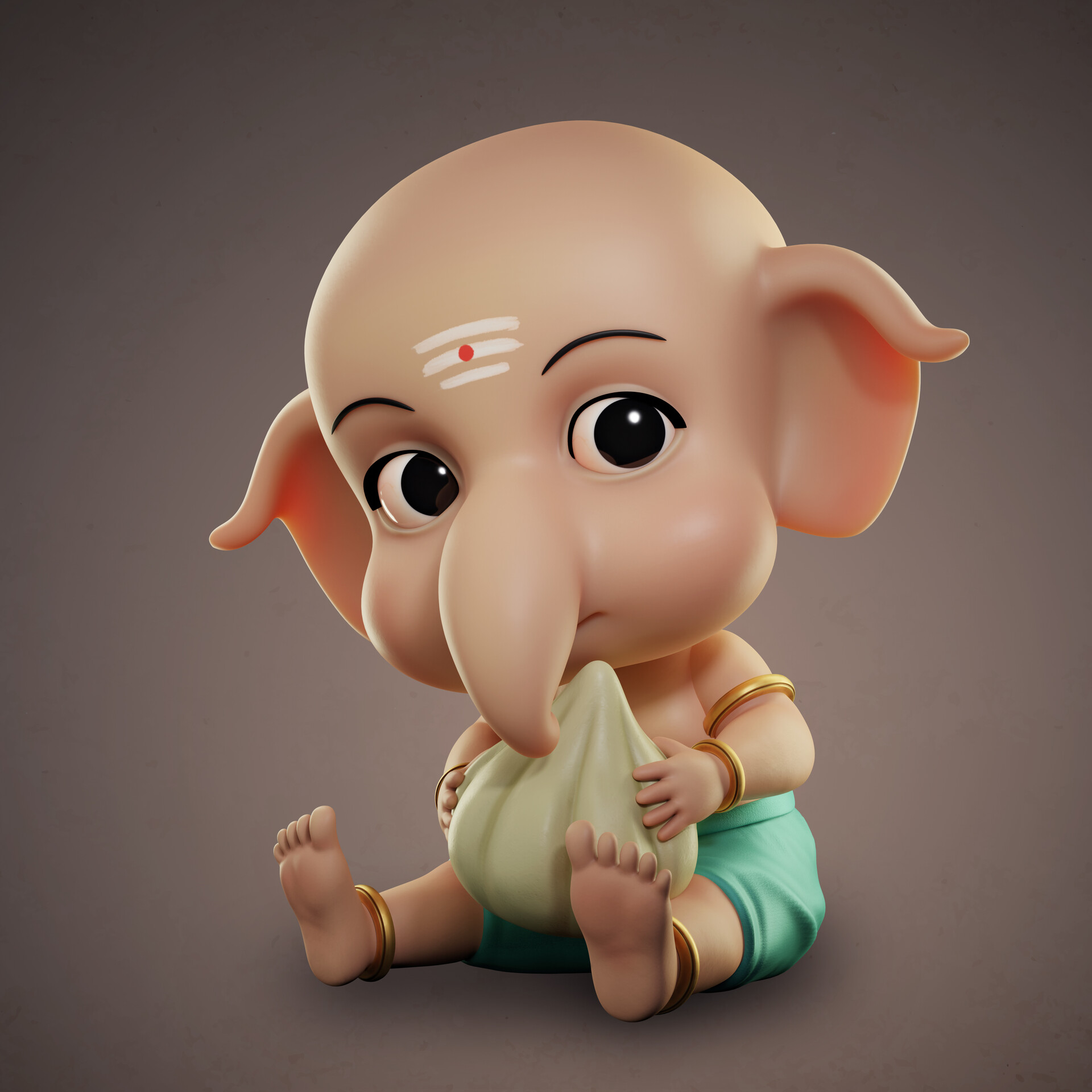 ArtStation - Baby Ganesha