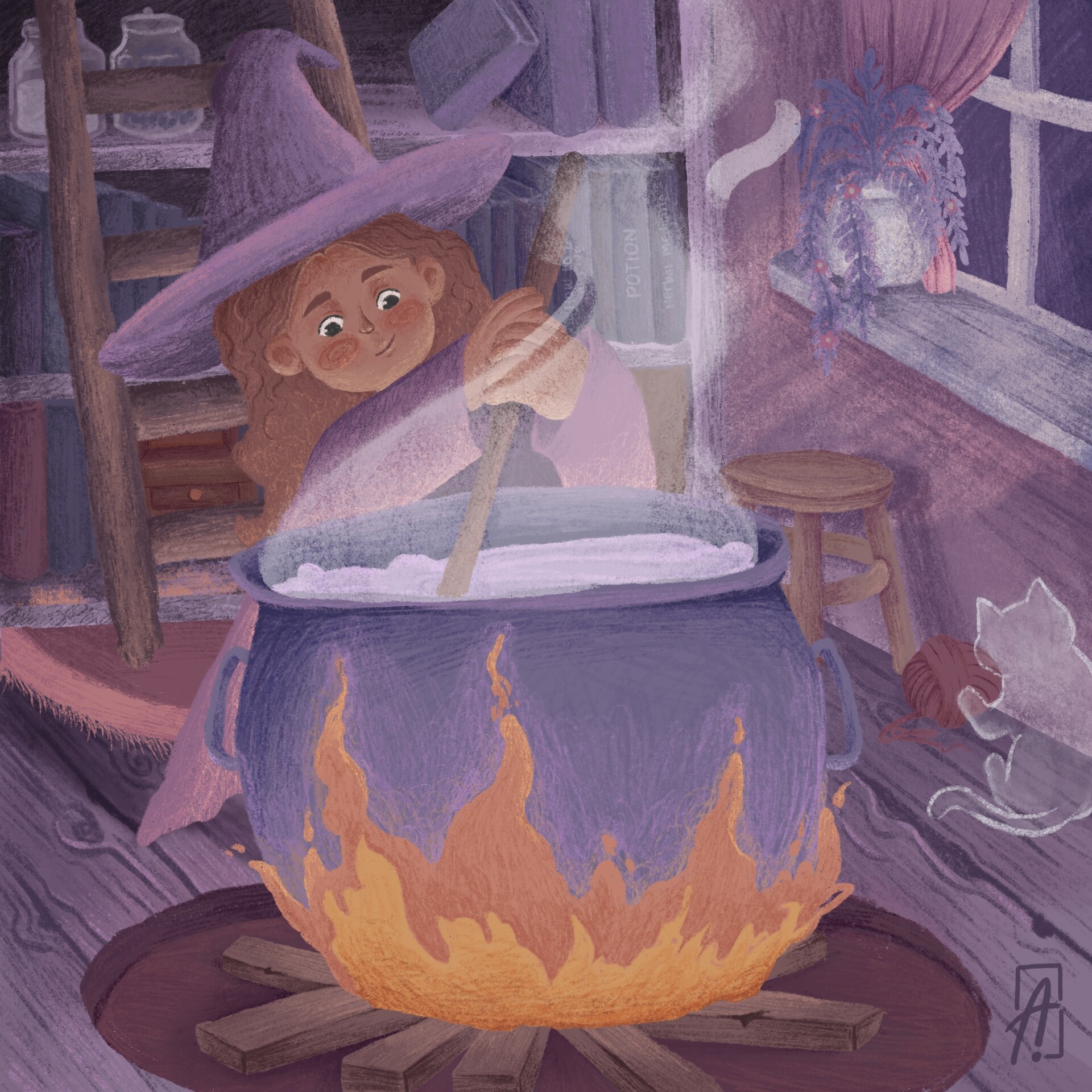 ArtStation - Morgana The Witch