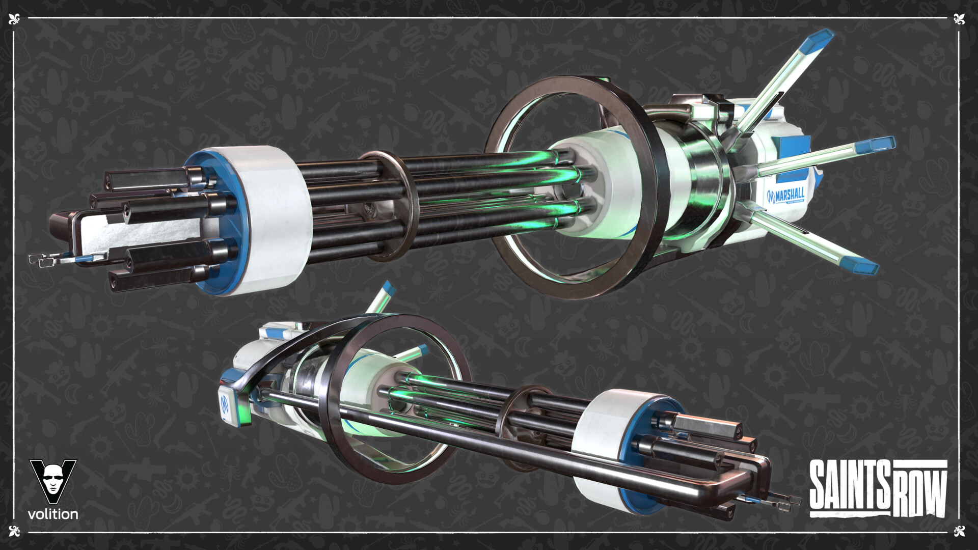 Cameron Raab Saints Row MDI Gatling Gun