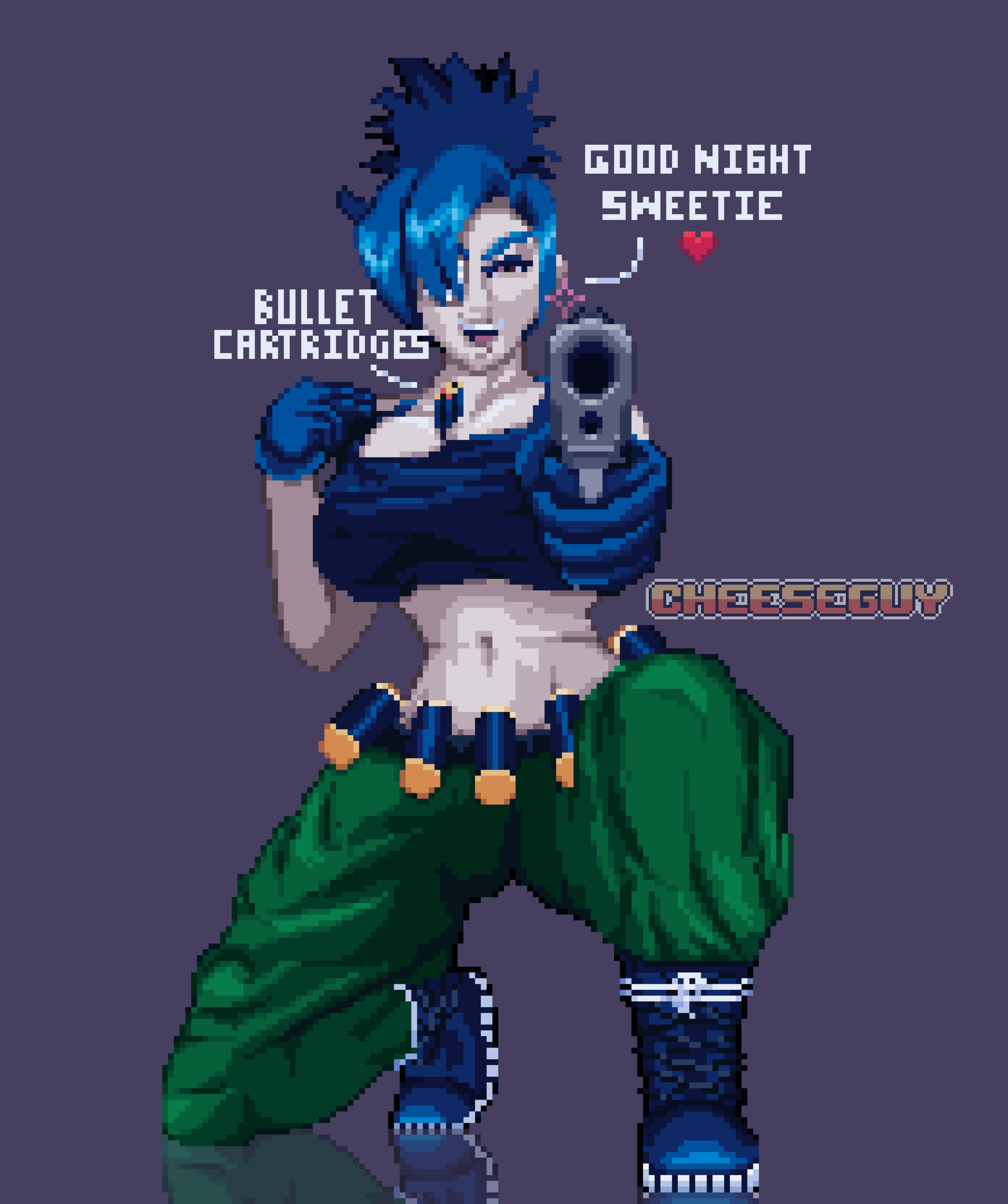 ArtStation - Valentine (Skullgirls) cosplaying as Leona Heidern - By  Cheeseguy, image size:1920x2295