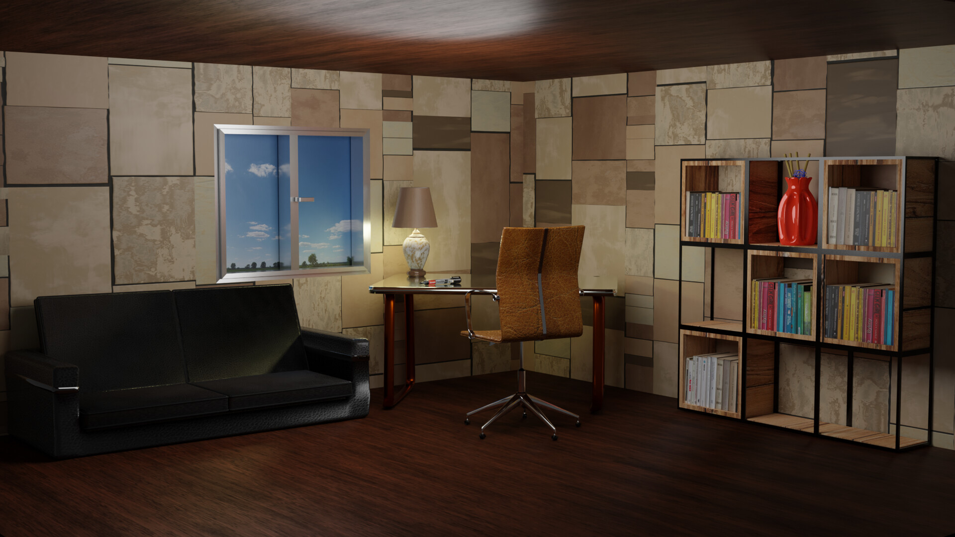 ArtStation - 3D Realistic Room Design