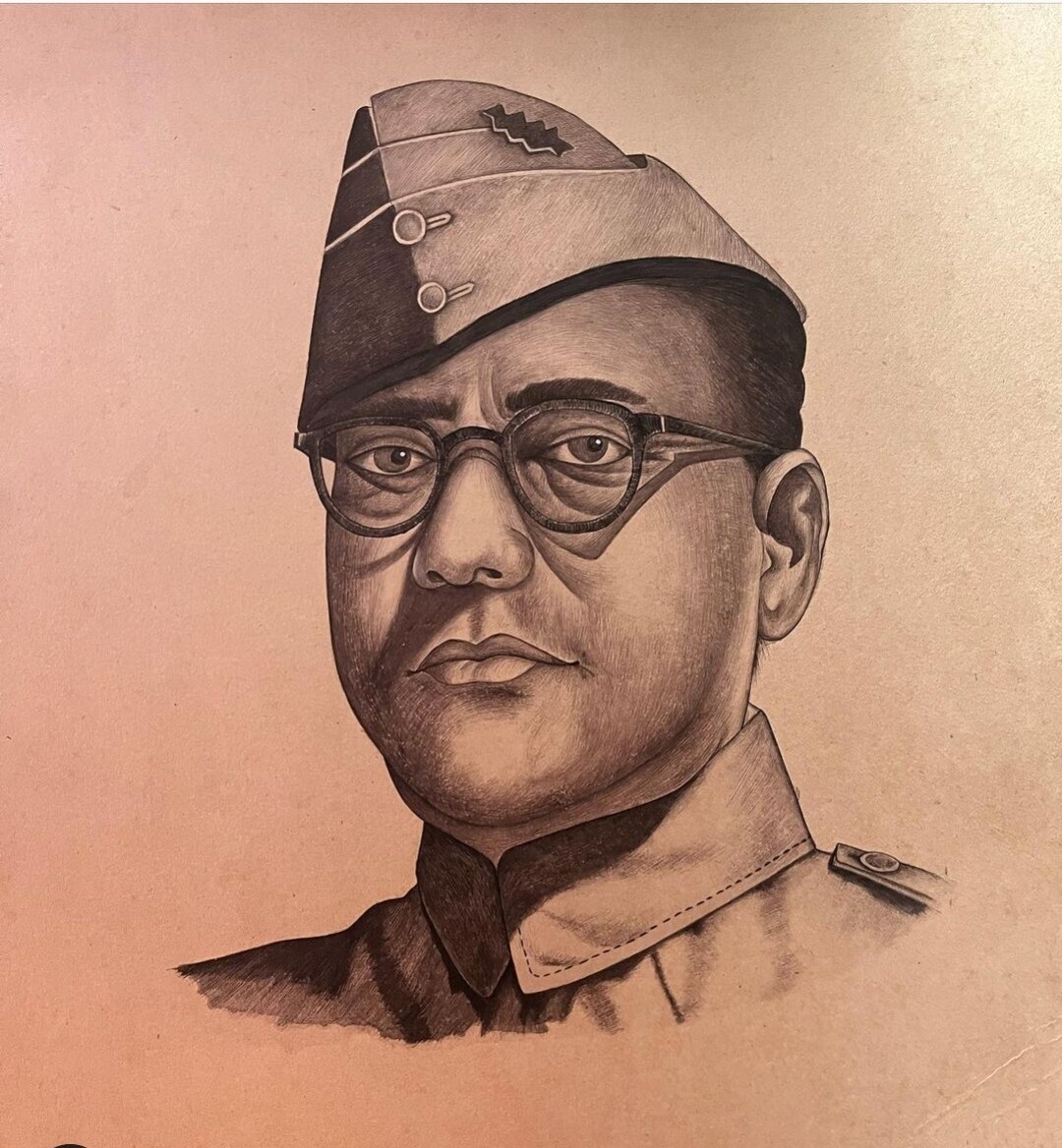 Pencil art sketch of our freedom  The Voice of Sikkim  Facebook