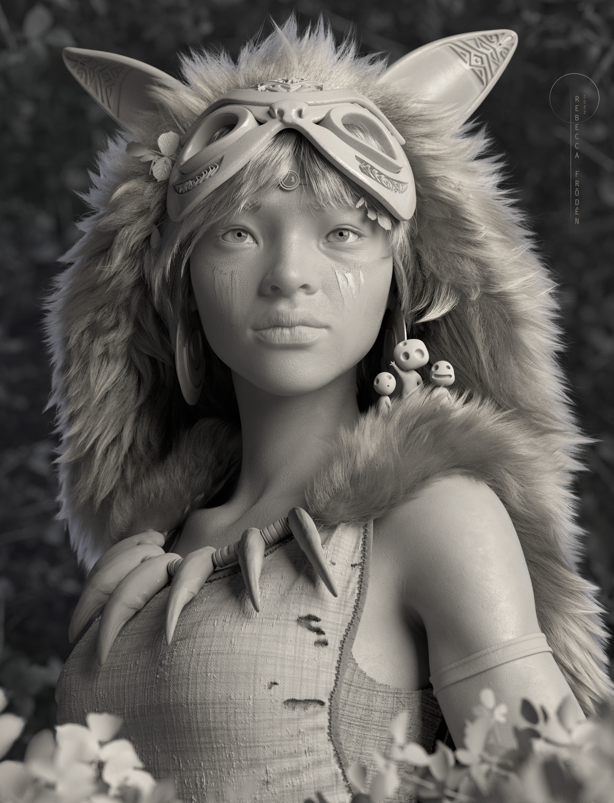 Rebecca Frödén Princess Mononoke