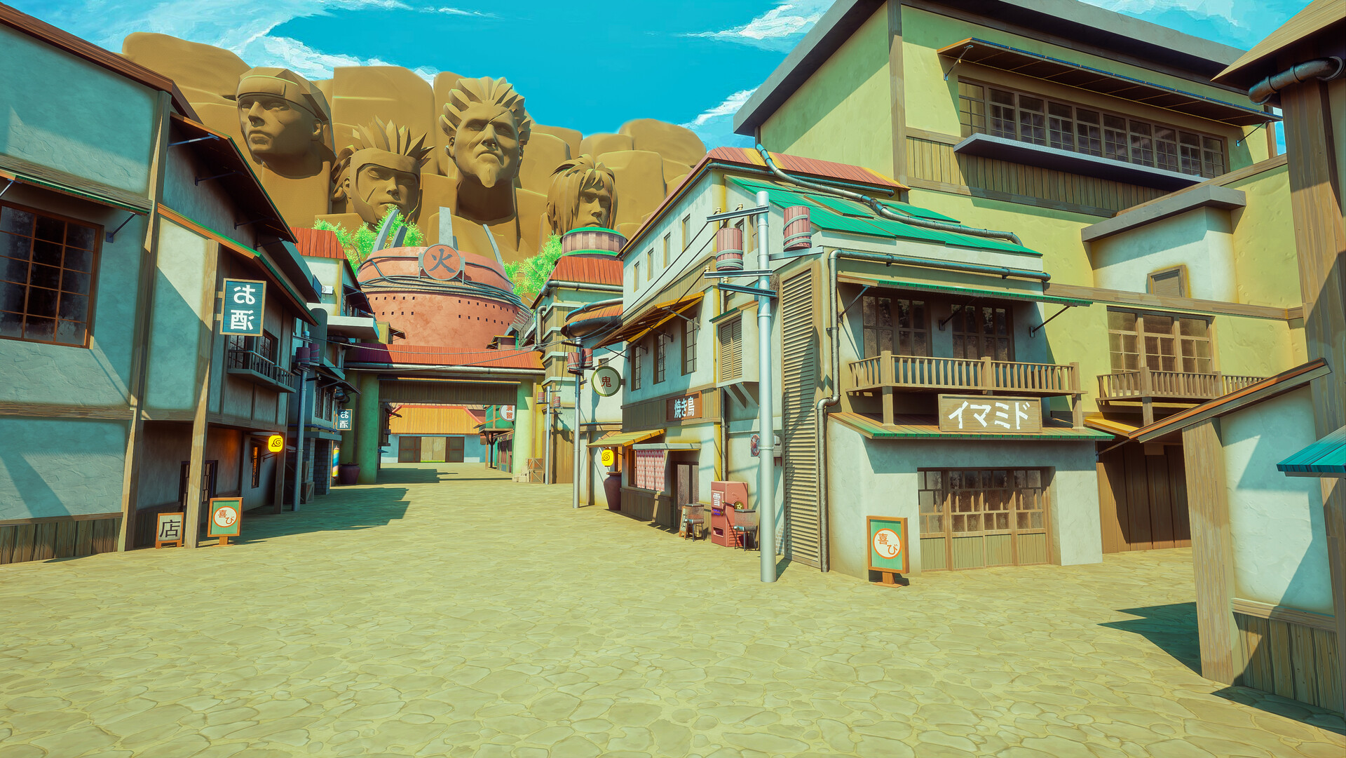 Salwan David Naruto Hidden Leaf Village UE5