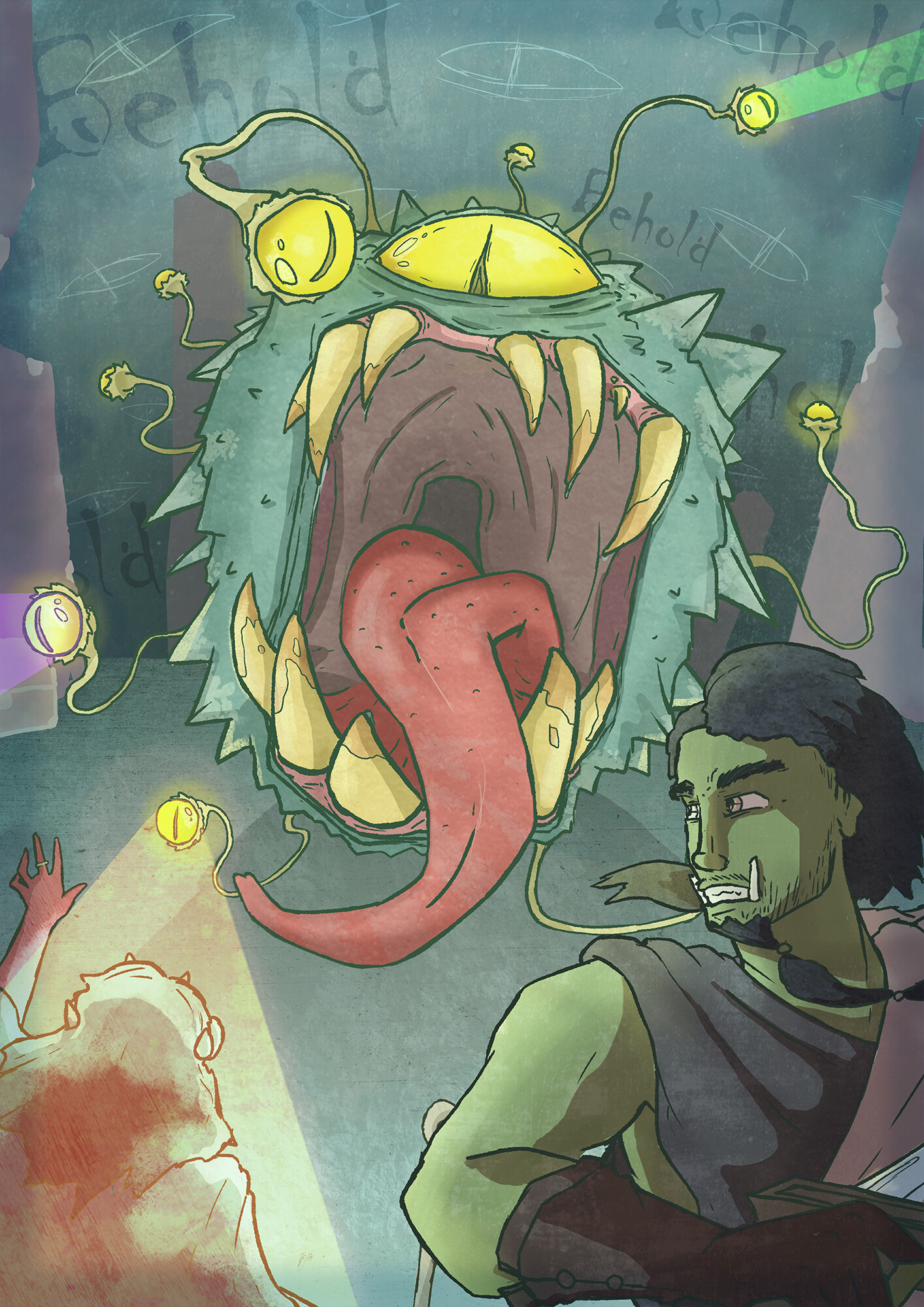 ArtStation The Dream Eater [Dnd Commission]