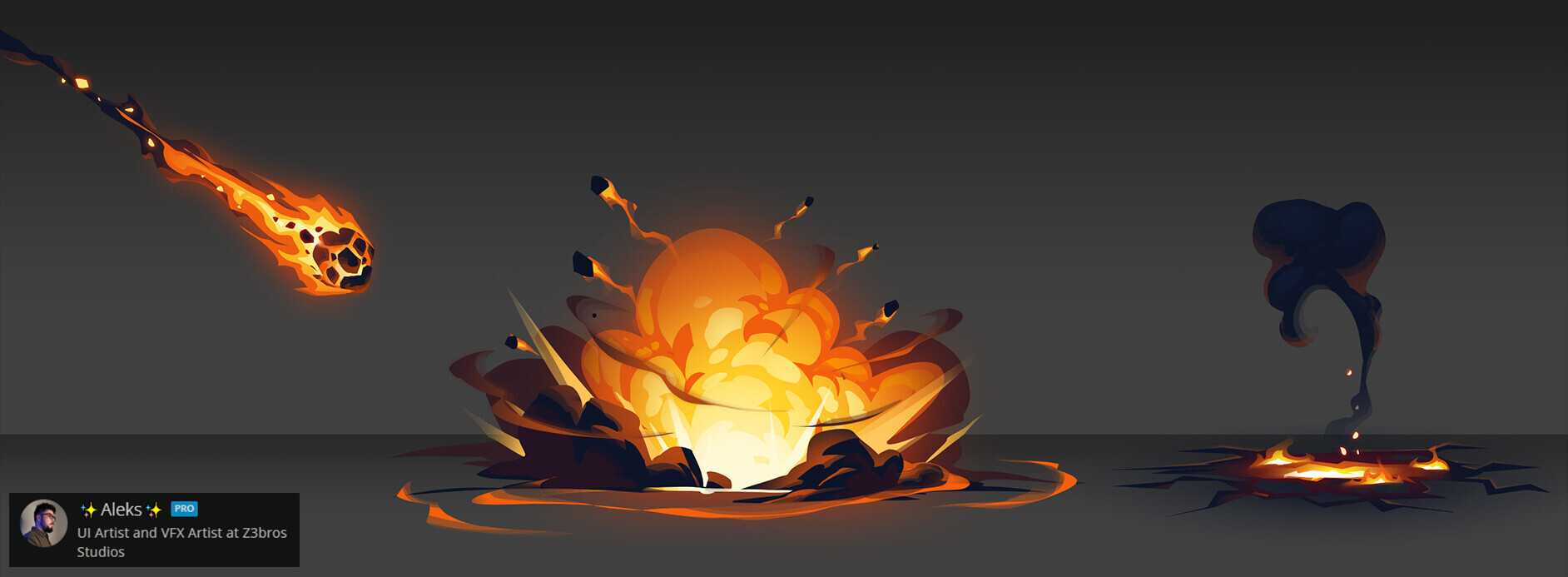 ArtStation - Fireball Effect