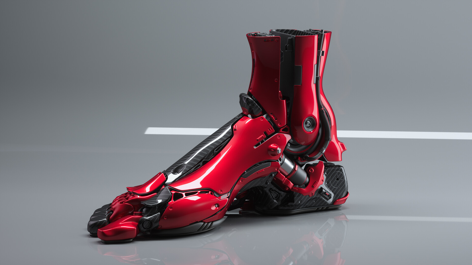 ArtStation Foot Robotic Design