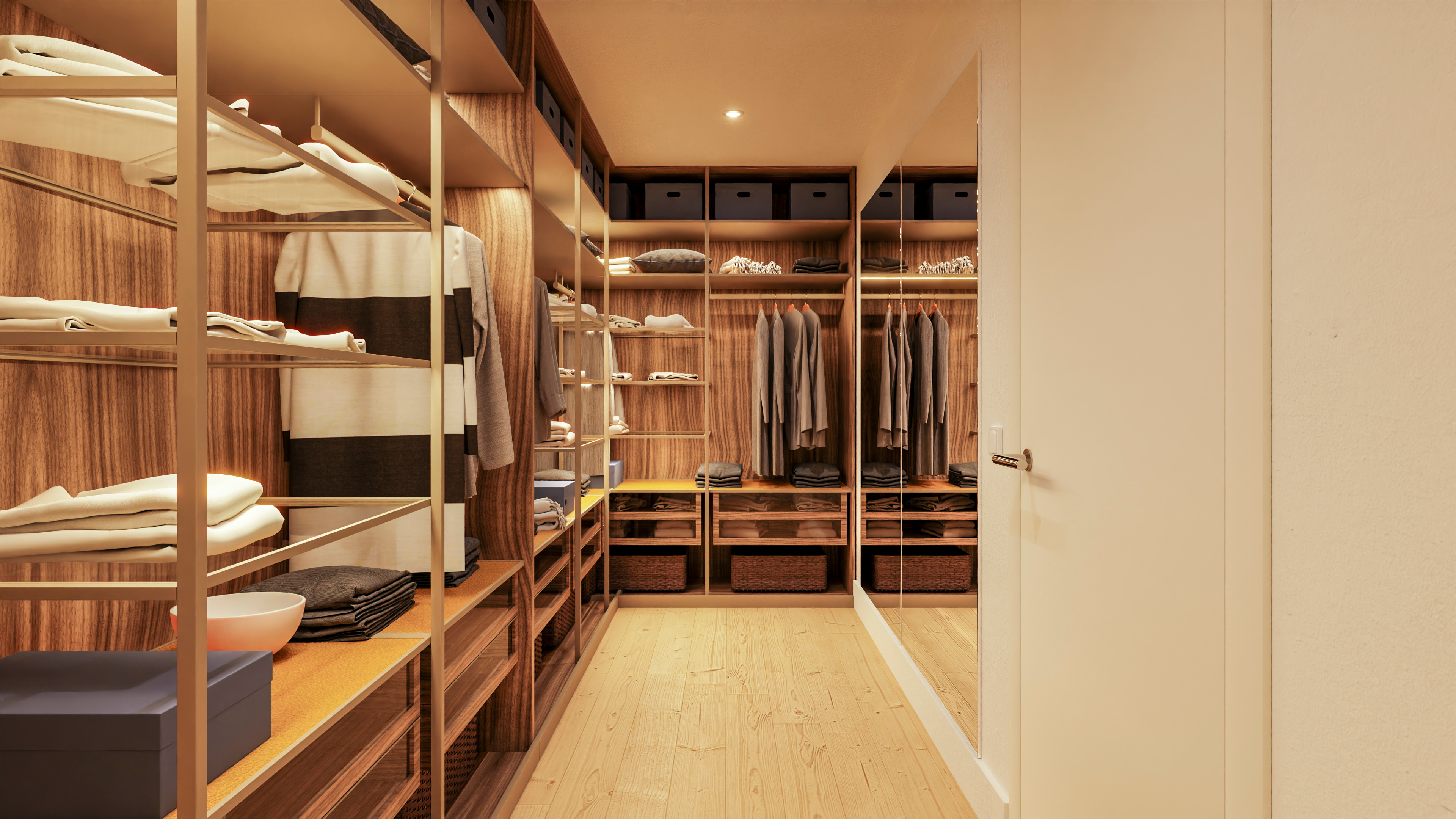 Master´s closet.