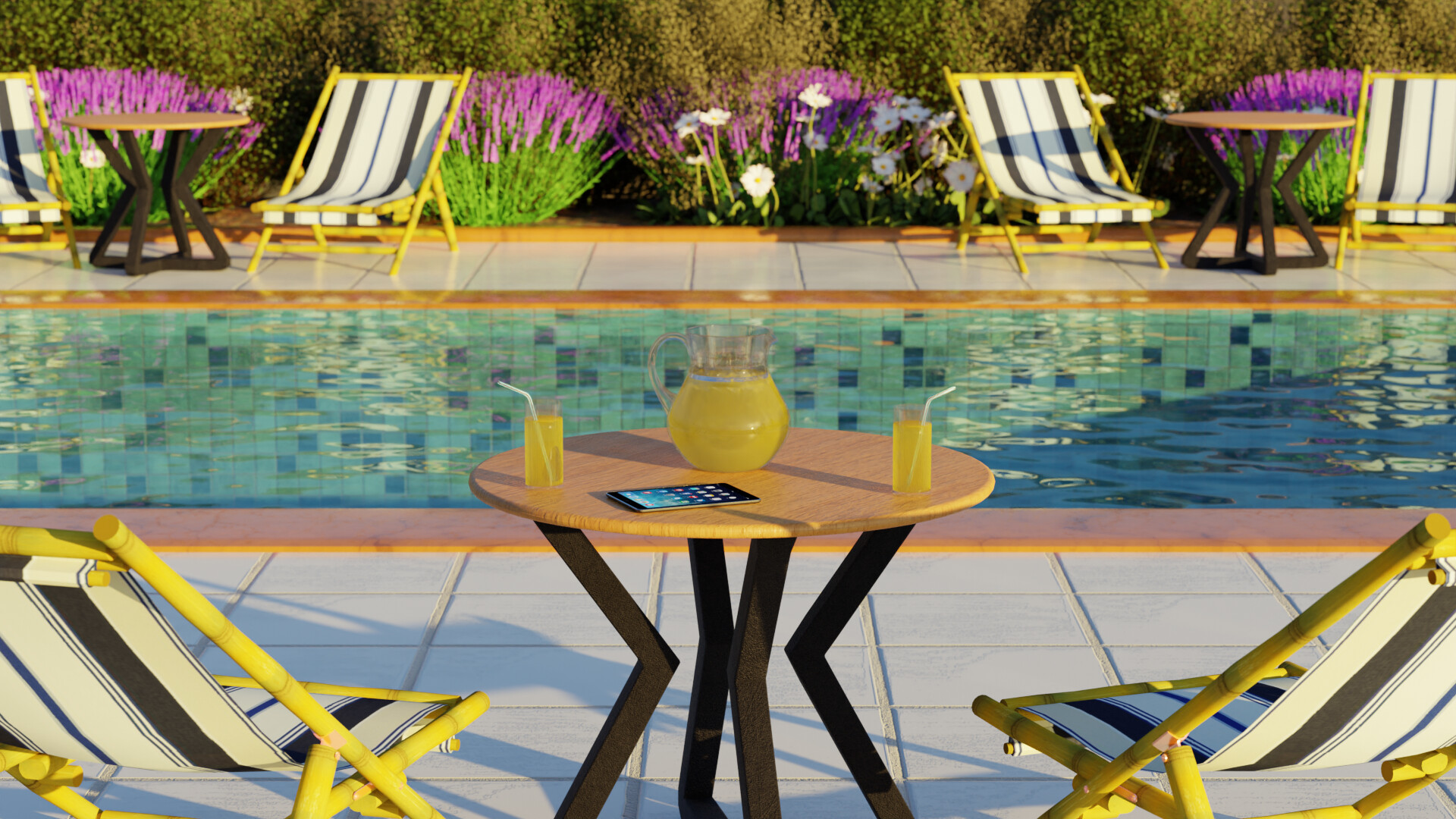 ArtStation Pool Side Lemonade