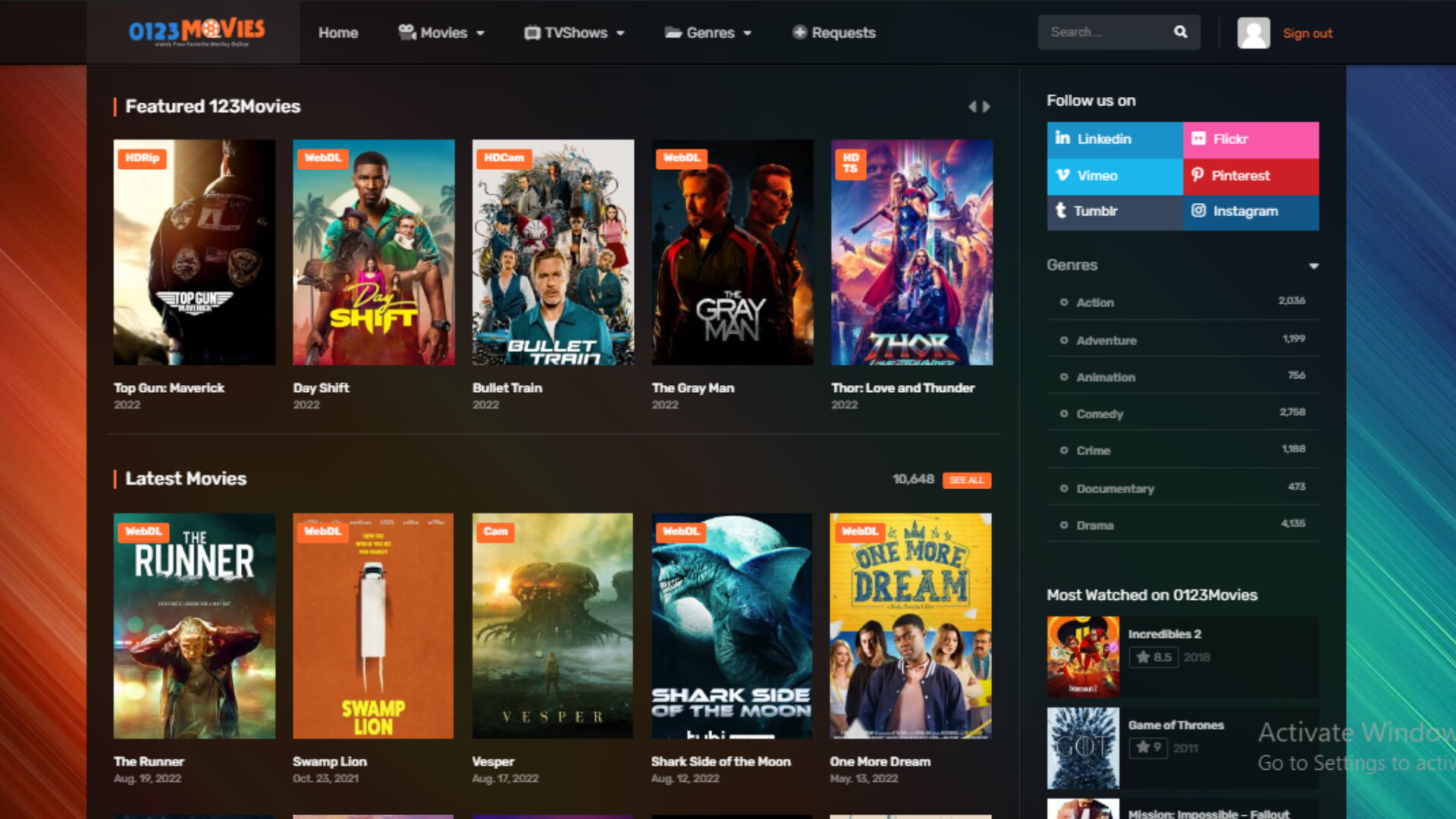 ArtStation ONLINE MOVIES