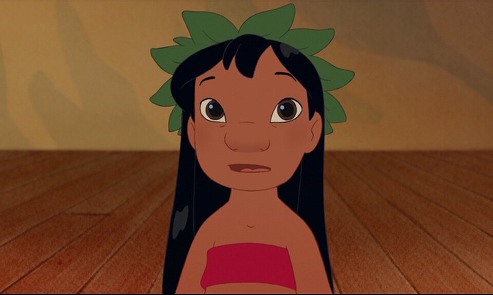 ArtStation - Lilo in hula class.