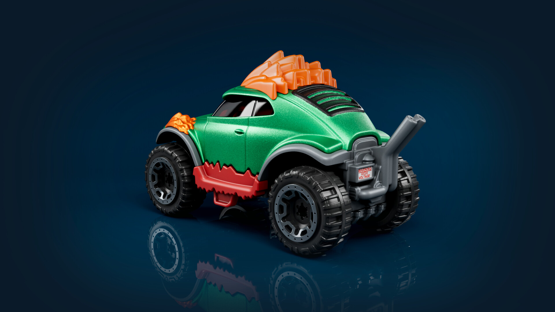 Greenzip - Street Fighter Blanka (Hot Wheels Unleashed)