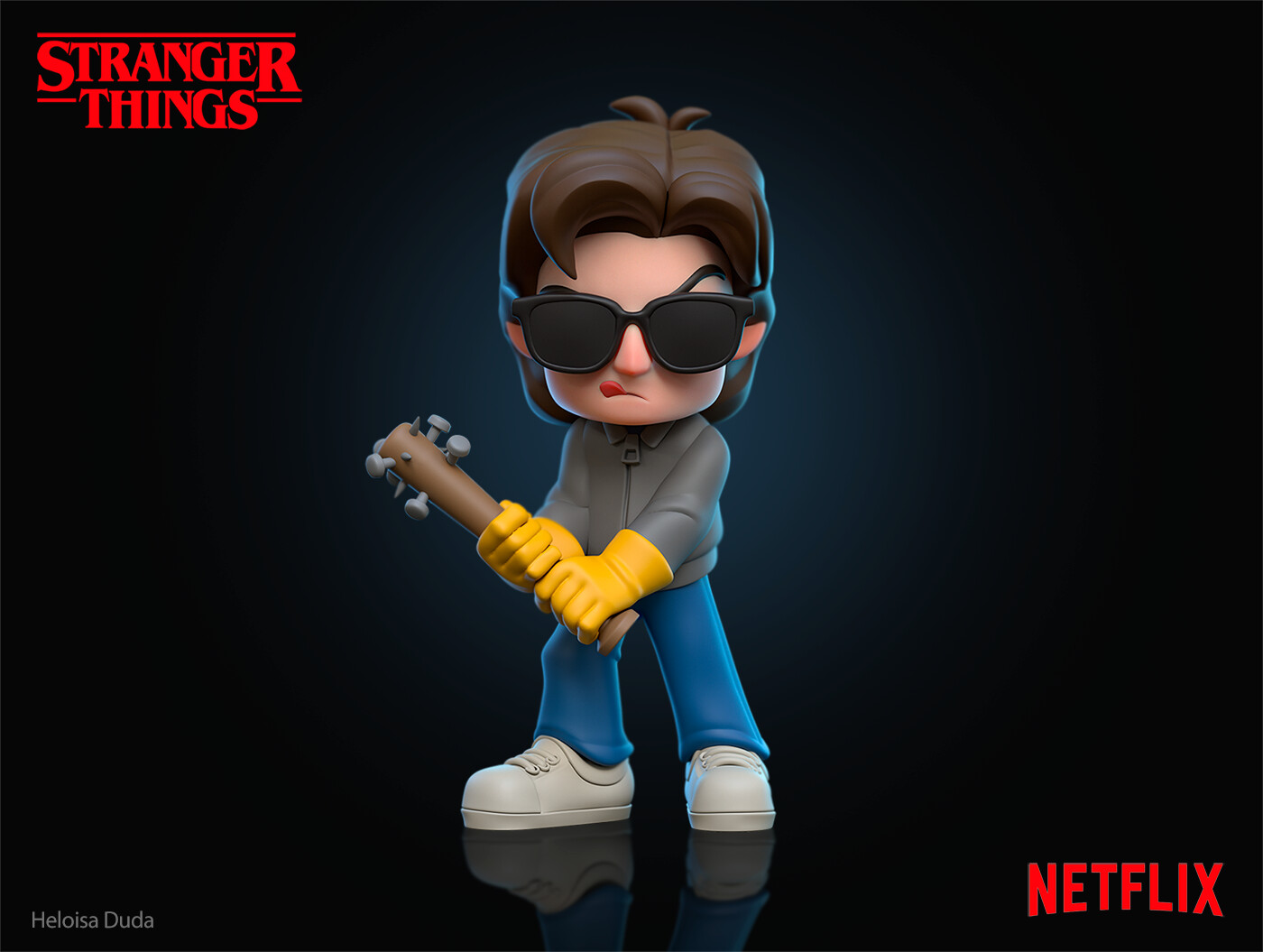 Персонаж stranger. Странные персонажи. collectible things.