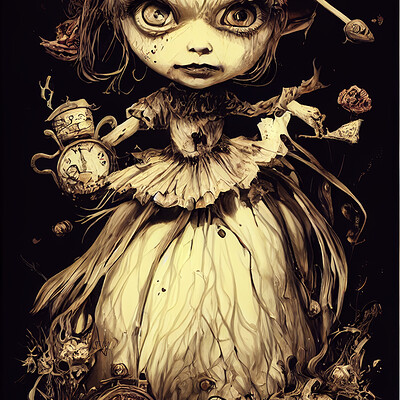 Dark philosophy darkphilosophy chibi alice in wonderland by aeron alfrey bernie 5da326d3 2197 48fd 80e7 7f5fcdc42fc6