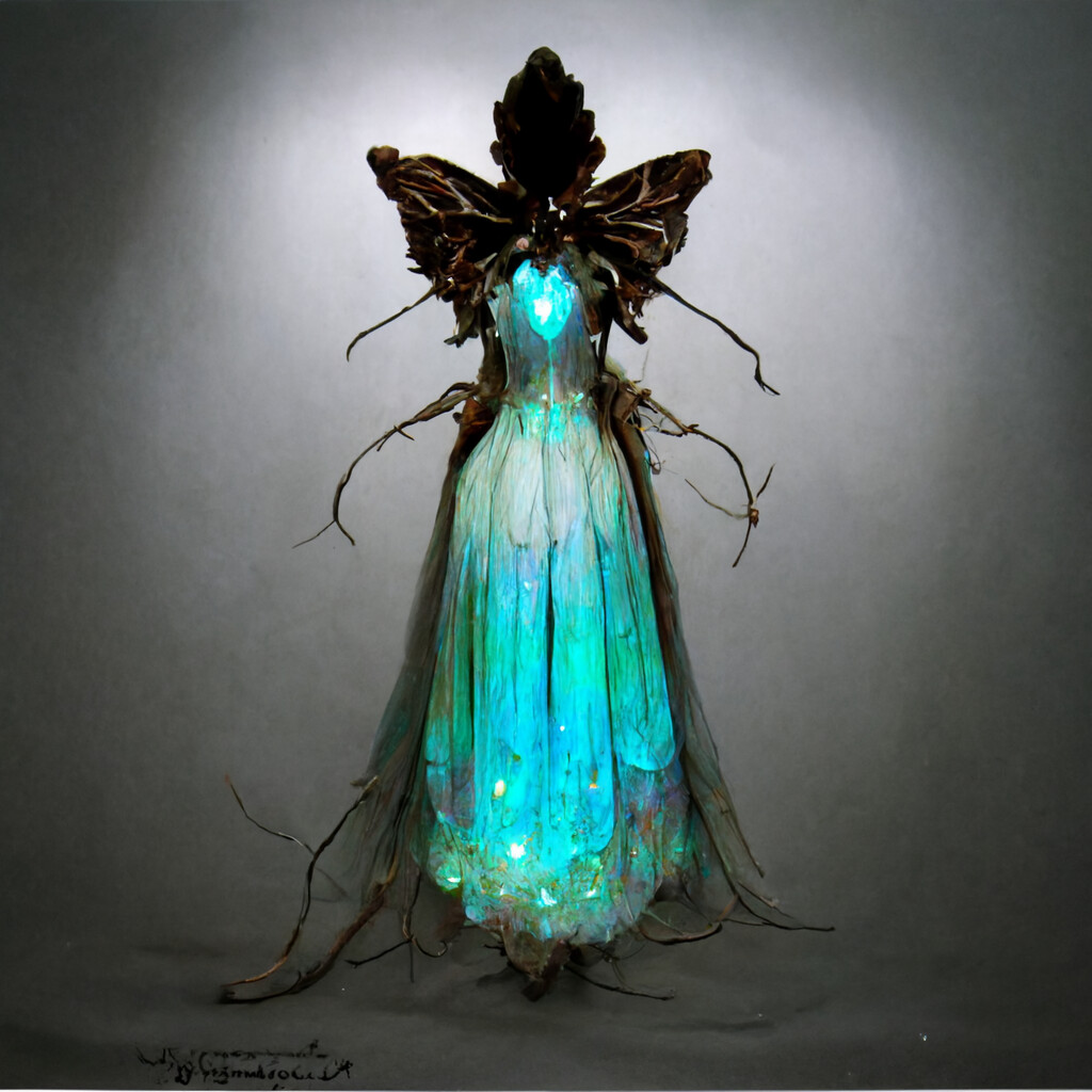 ArtStation - AI Glowing Fairy Dresses
