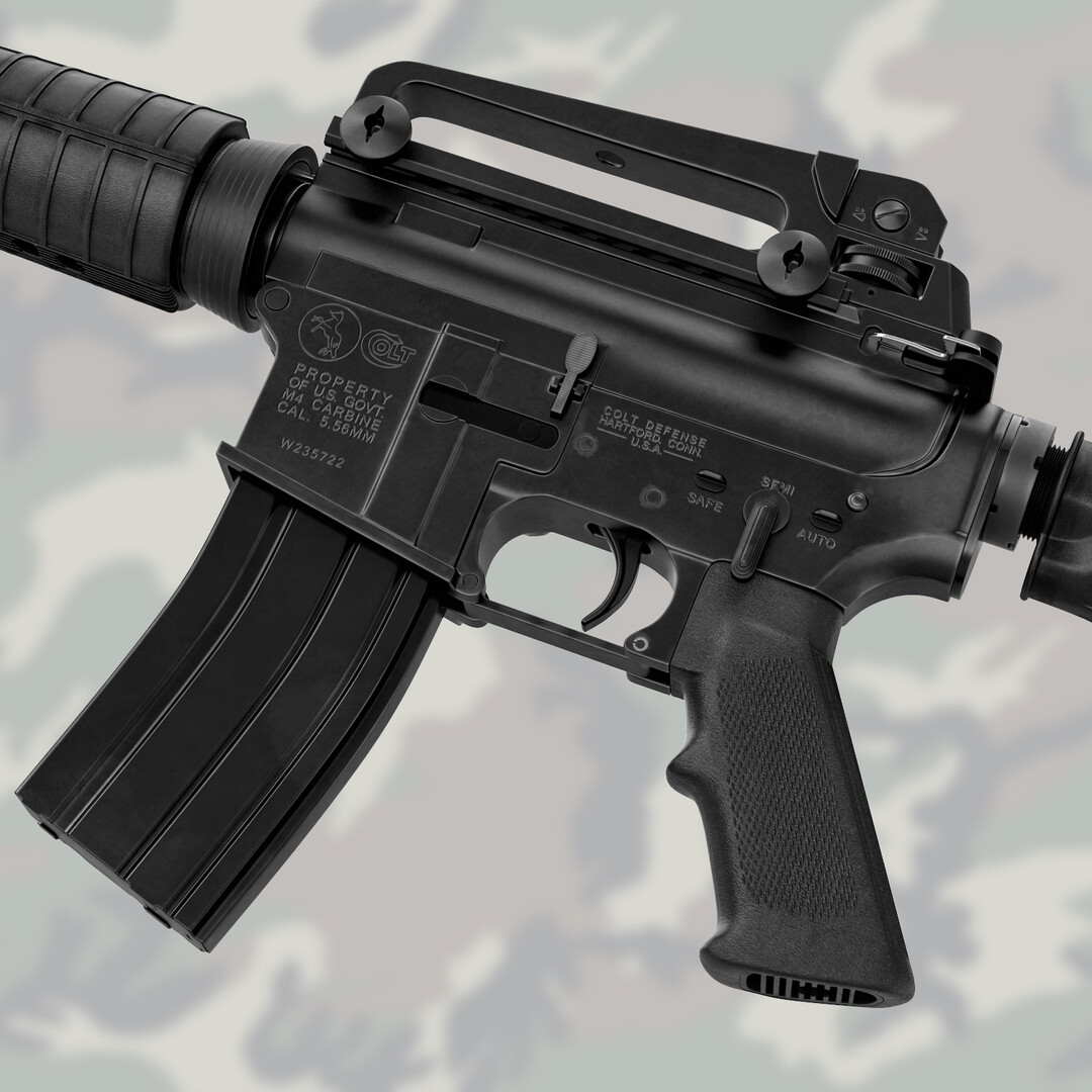 ArtStation - M4A1 Carbine ArtStation - M4A1 Carbine