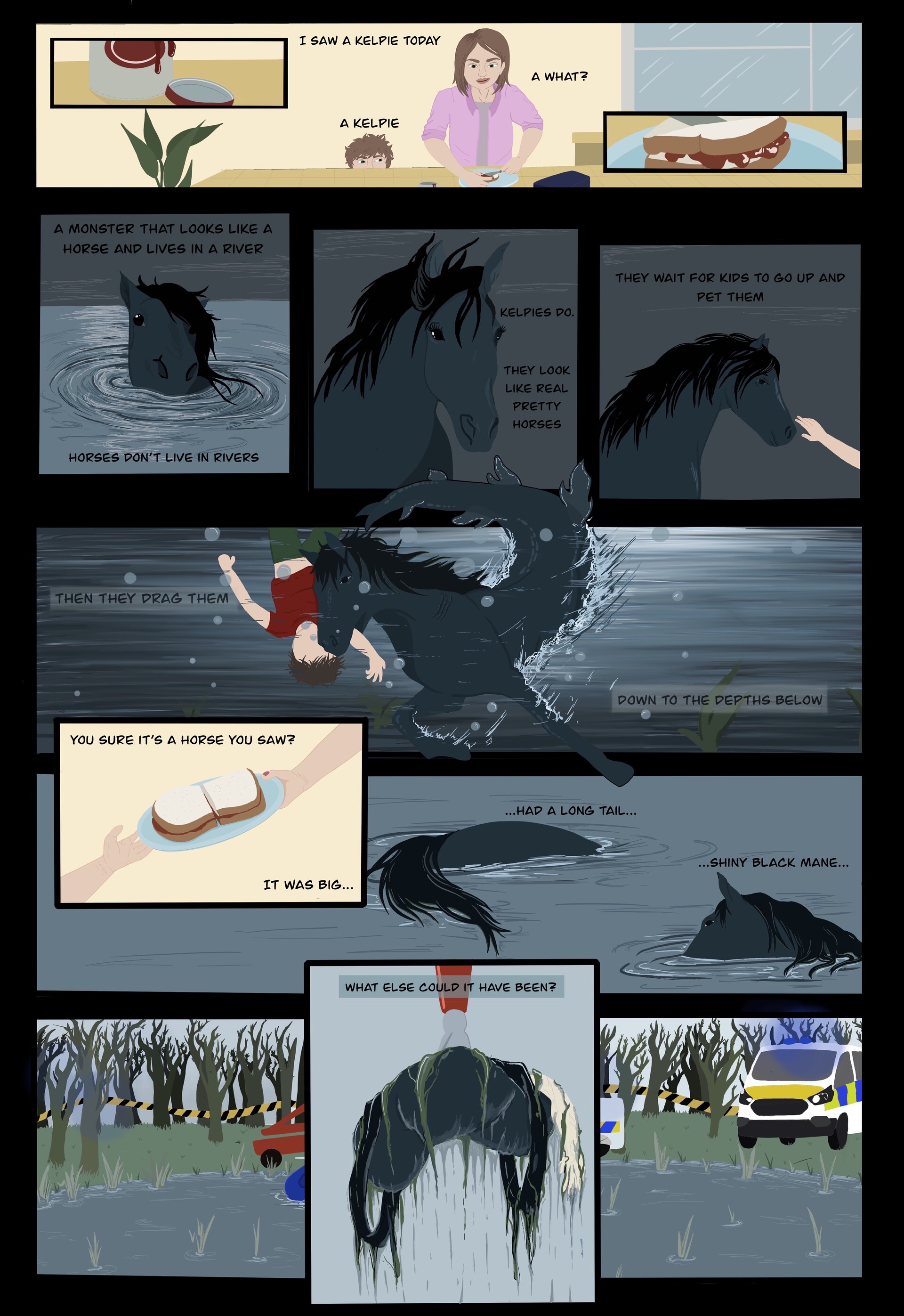 [LETTER3 5] Kelpie Comic