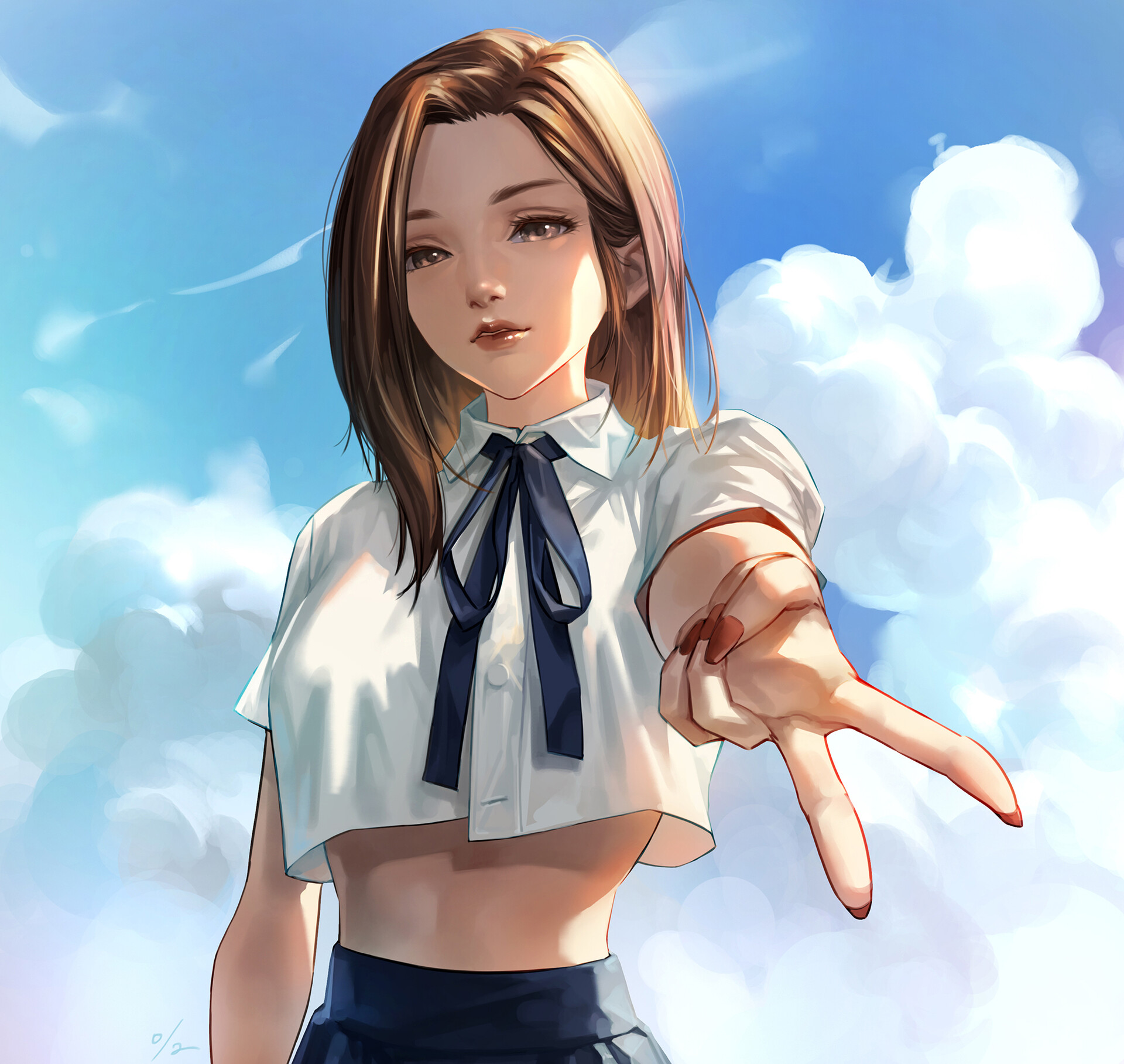 ArtStation - Girl and Peace!